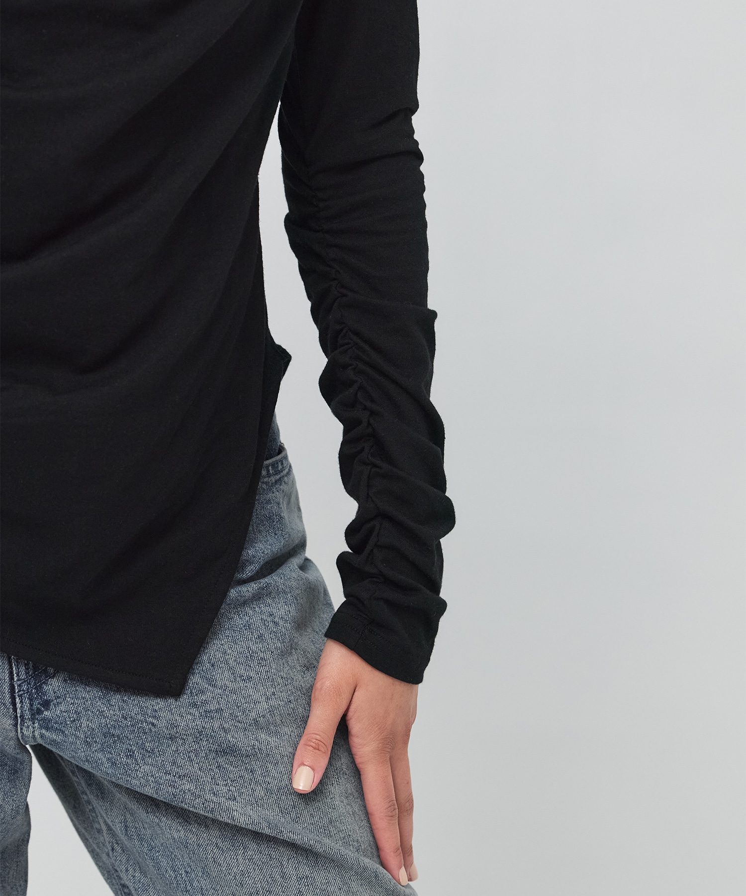 Drape Layer Cut Tops RITAN