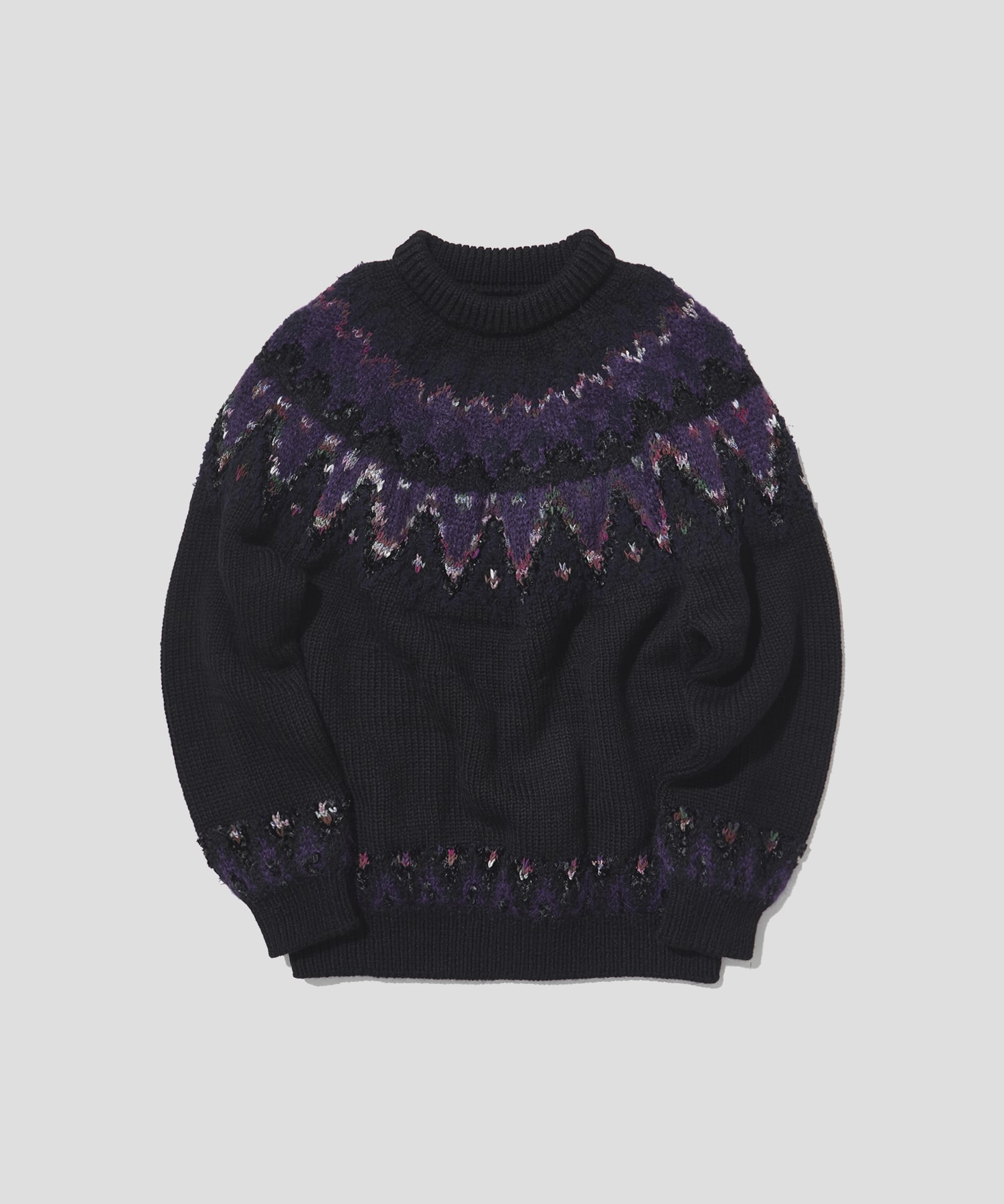 KOHEN NORDIC KNIT P/O(M BLACK): COOHEM: MEN｜THE TOKYO ONLINE STORE