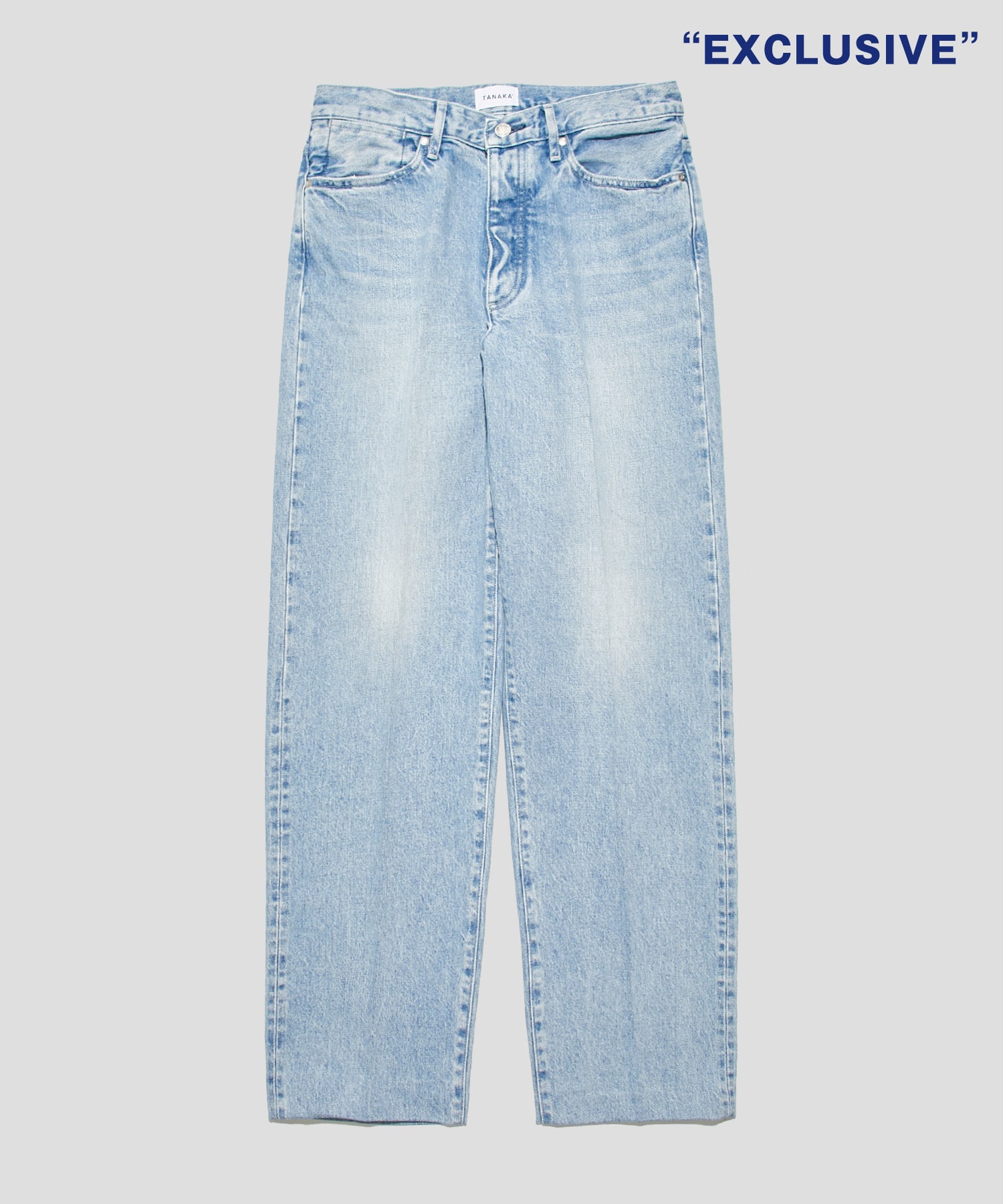 EX.THE JEAN TROUSERS BLEACH BLUE(W28 SAX BLUE): TANAKA: MEN｜THE