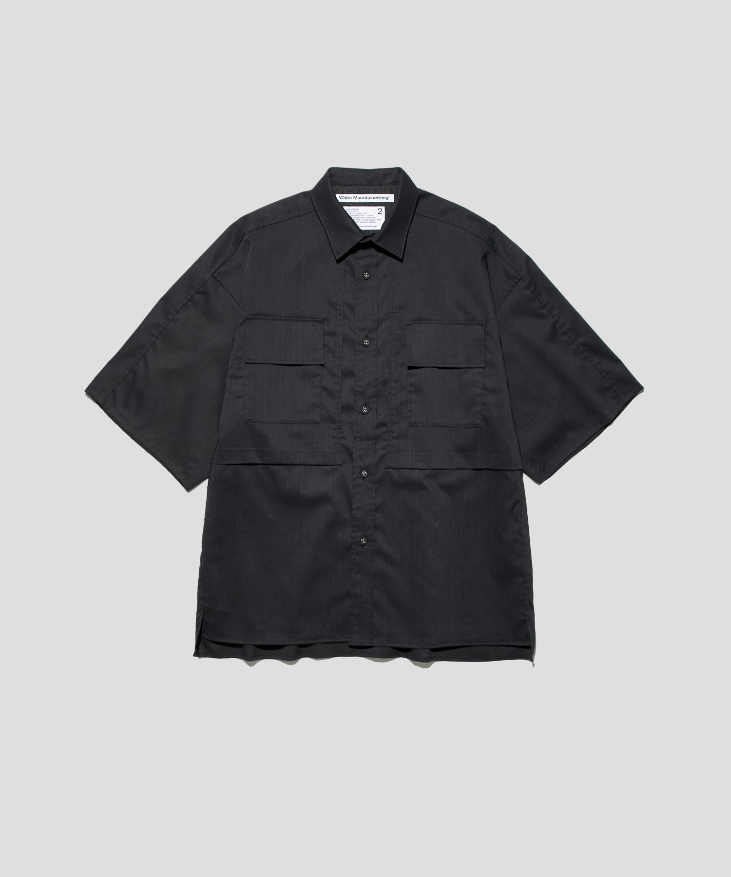 SOLOTEX WIDE S/S SHIRT(1 BLACK): White Mountaineering: MENS｜THE ...