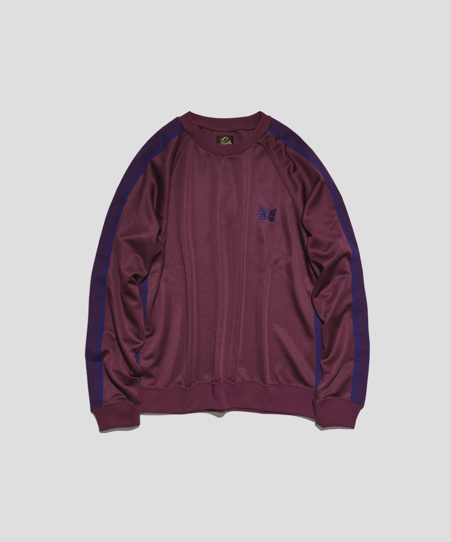 Track Crew Neck Shirt - Poly Smooth ｜ Needles