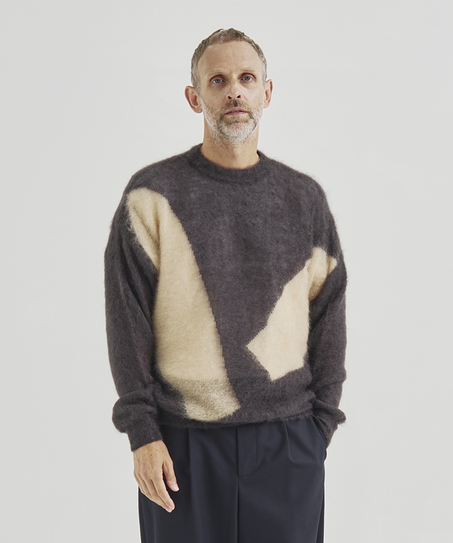 Photogram Intarsia Sweater