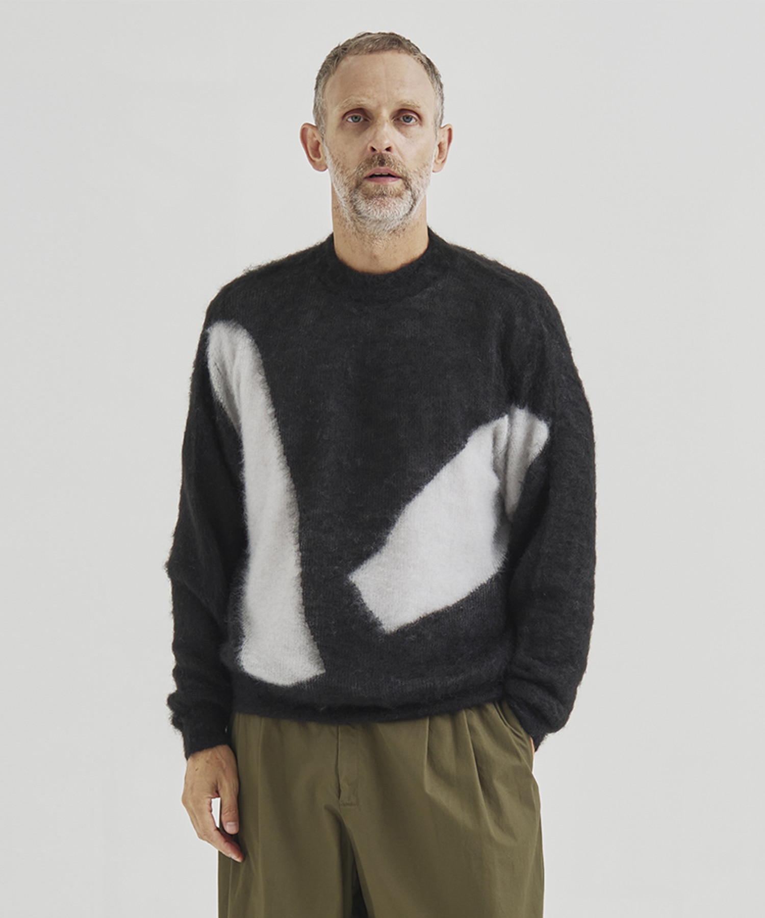 Photogram Intarsia Sweater