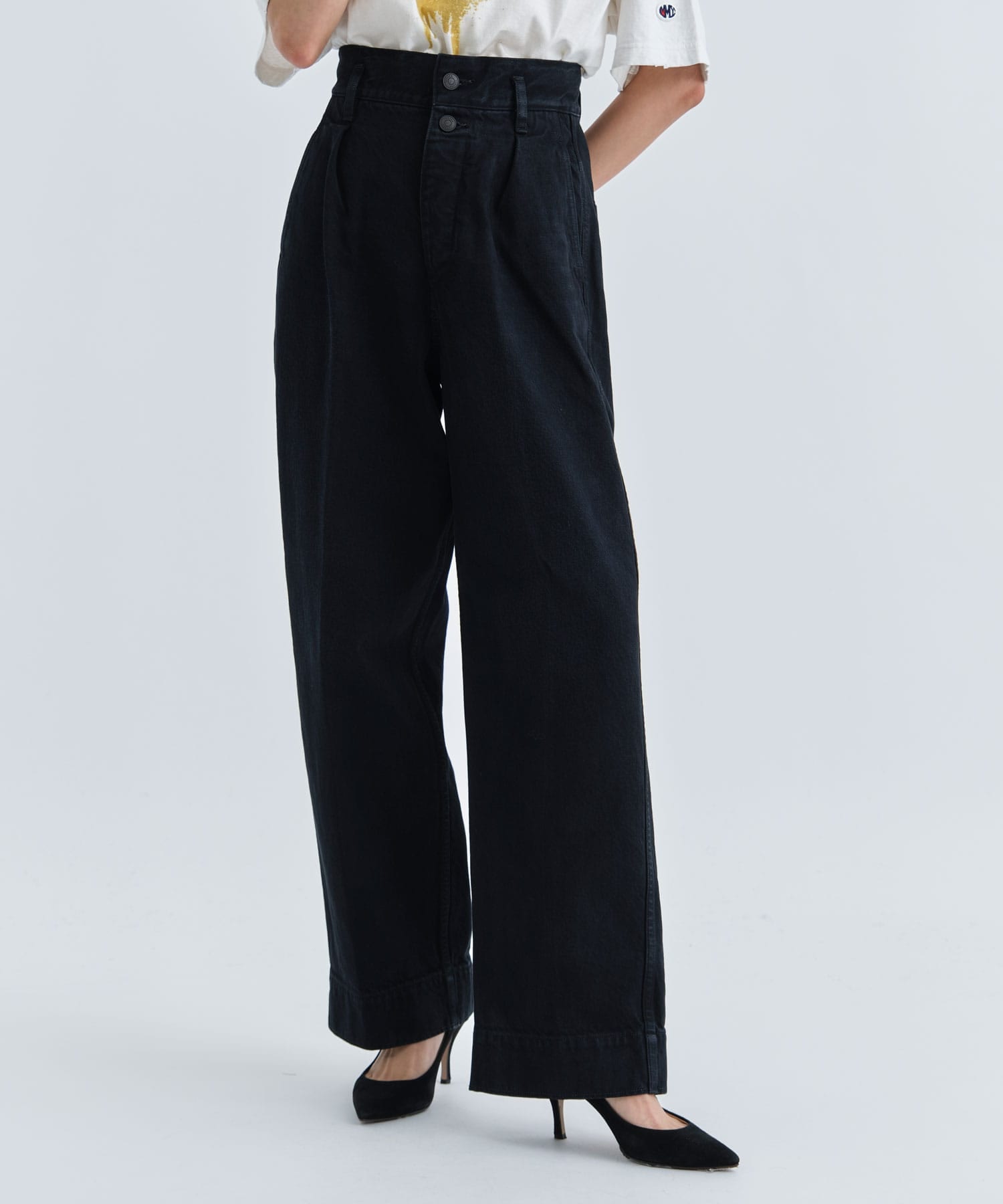 THE WIDE JEAN TROUSERS