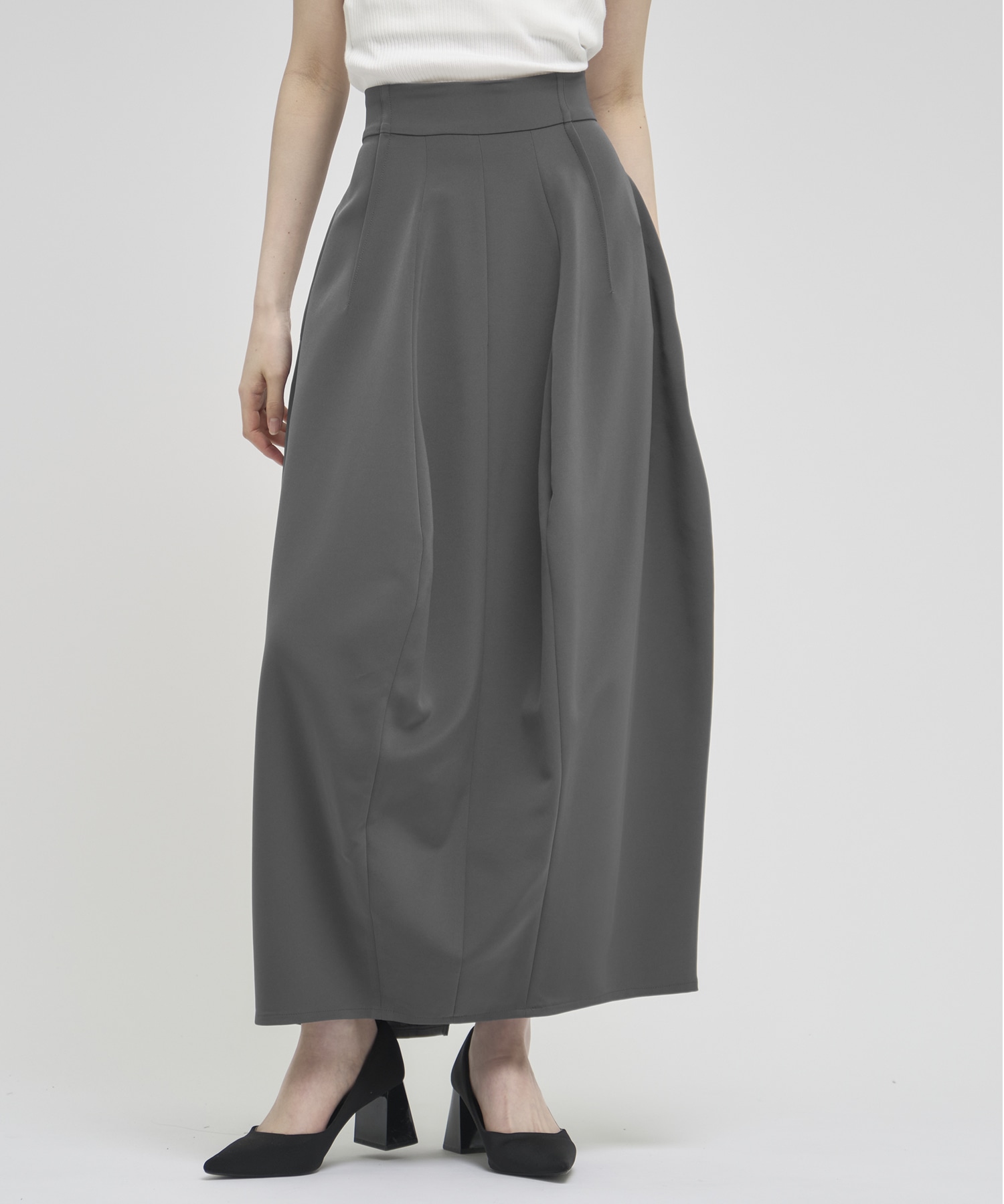 Arch Pattern Skirt(1 GREY): RITAN: WOMENS|THE TOKYO ONLINE Arch Pattern Skirt(1 GREY): RITAN: WOMENS|THE TOKYO ONLINE