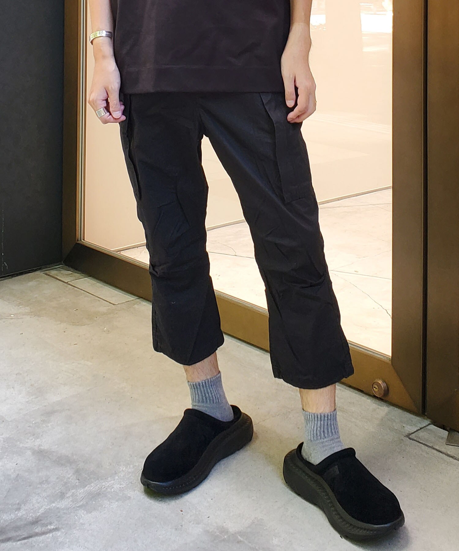 TROOPER 6P SHIN CUT TROUSERS RELAXED FIT COTTON TWILL