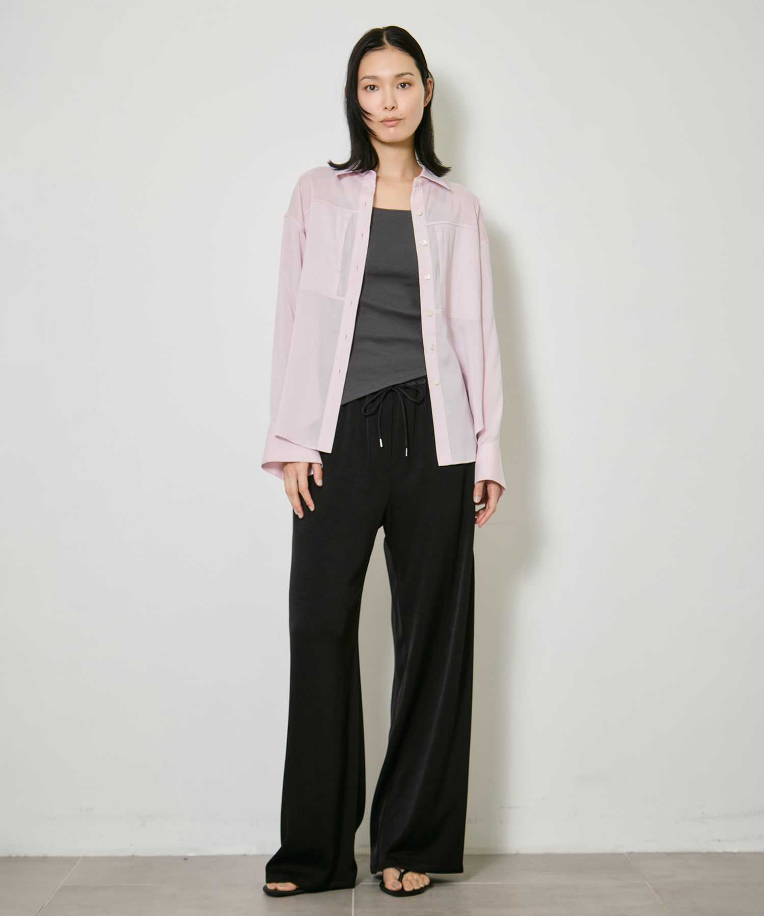 Silk Sheer Over Shirt
