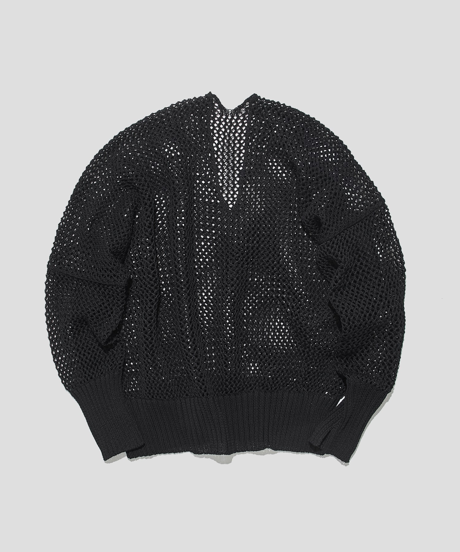 MESH ASYMMETRY KNIT