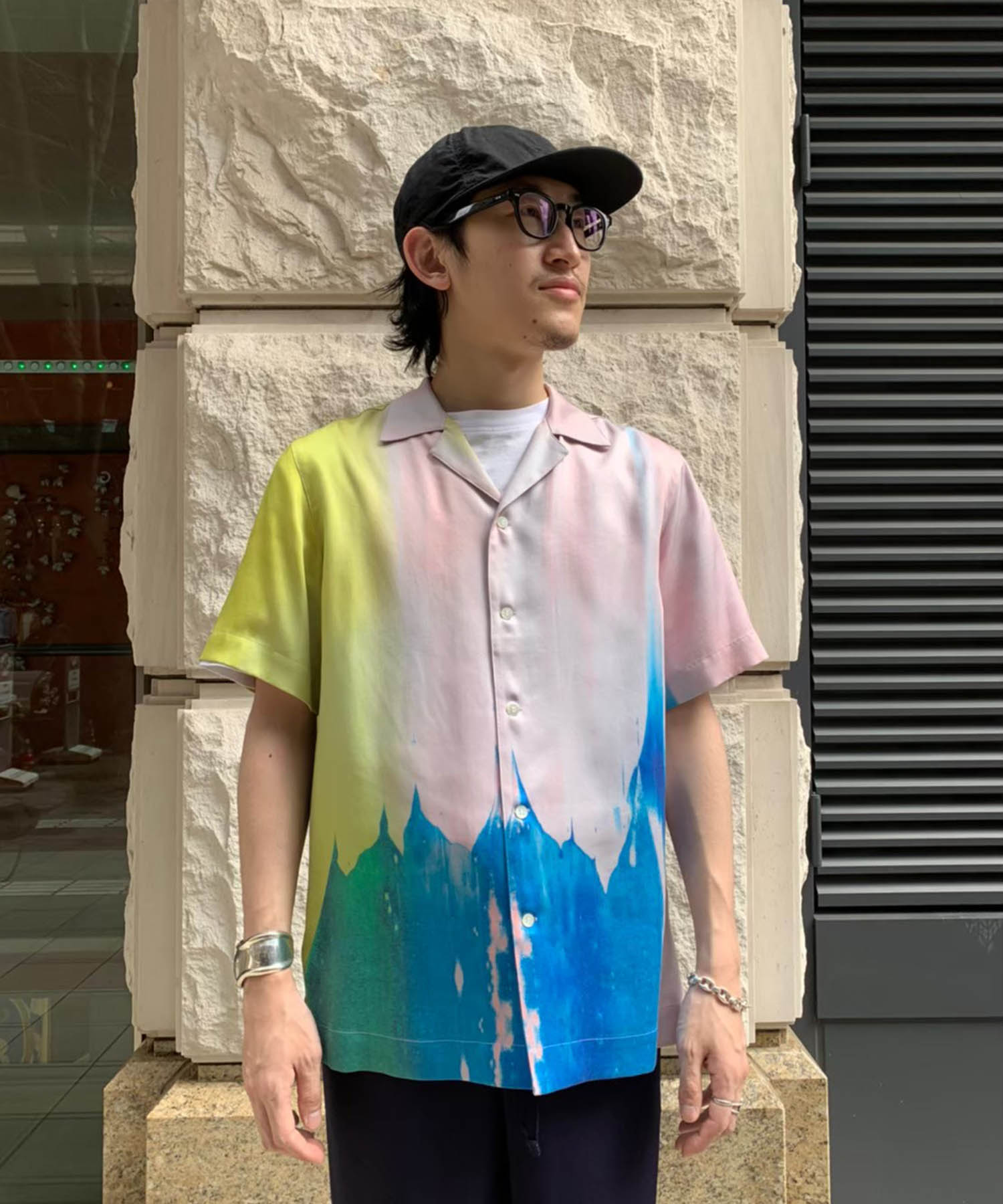 DROPPED SHOULDER S/S TOP