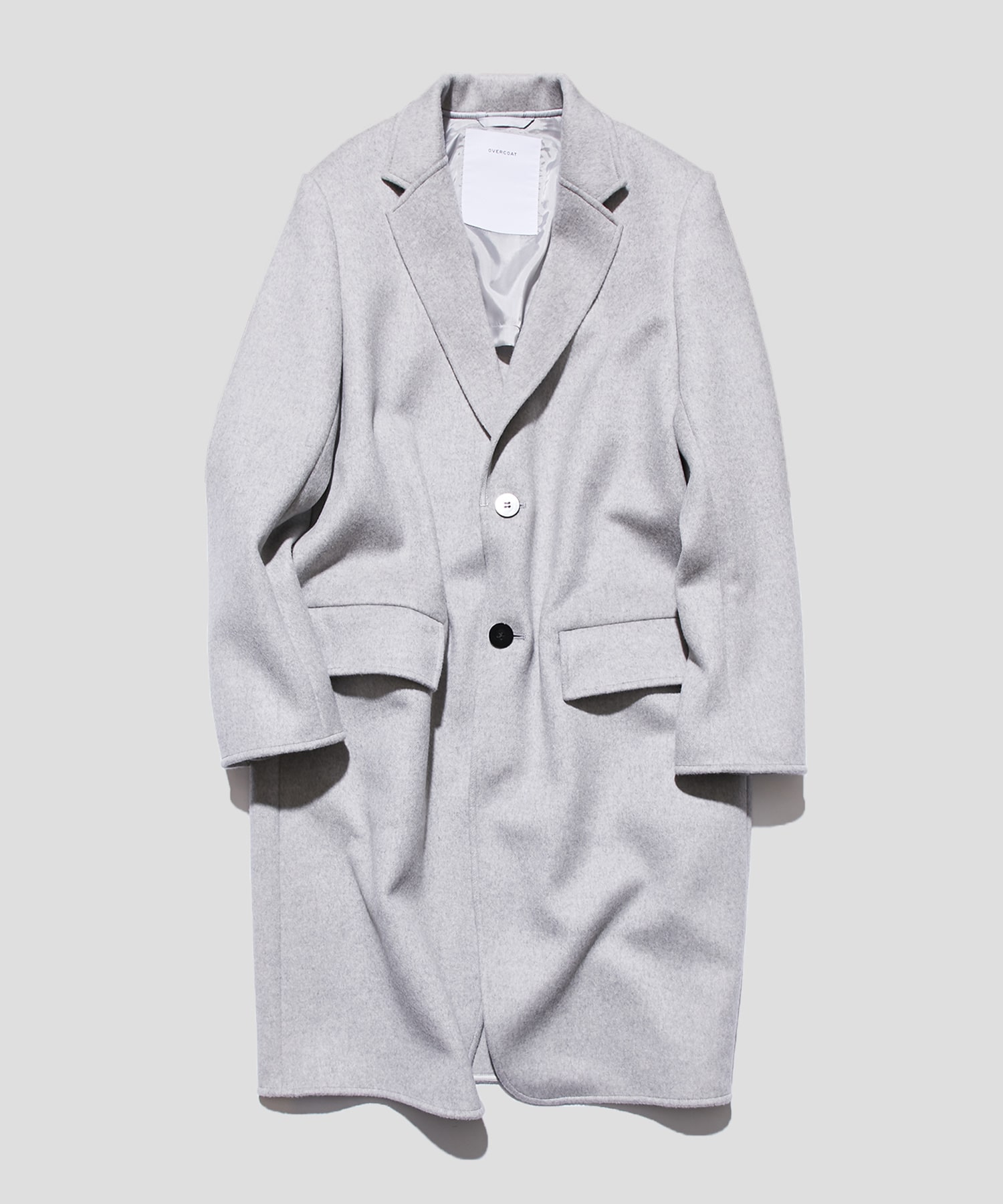 DROPPED SHOULDER OVERCOAT