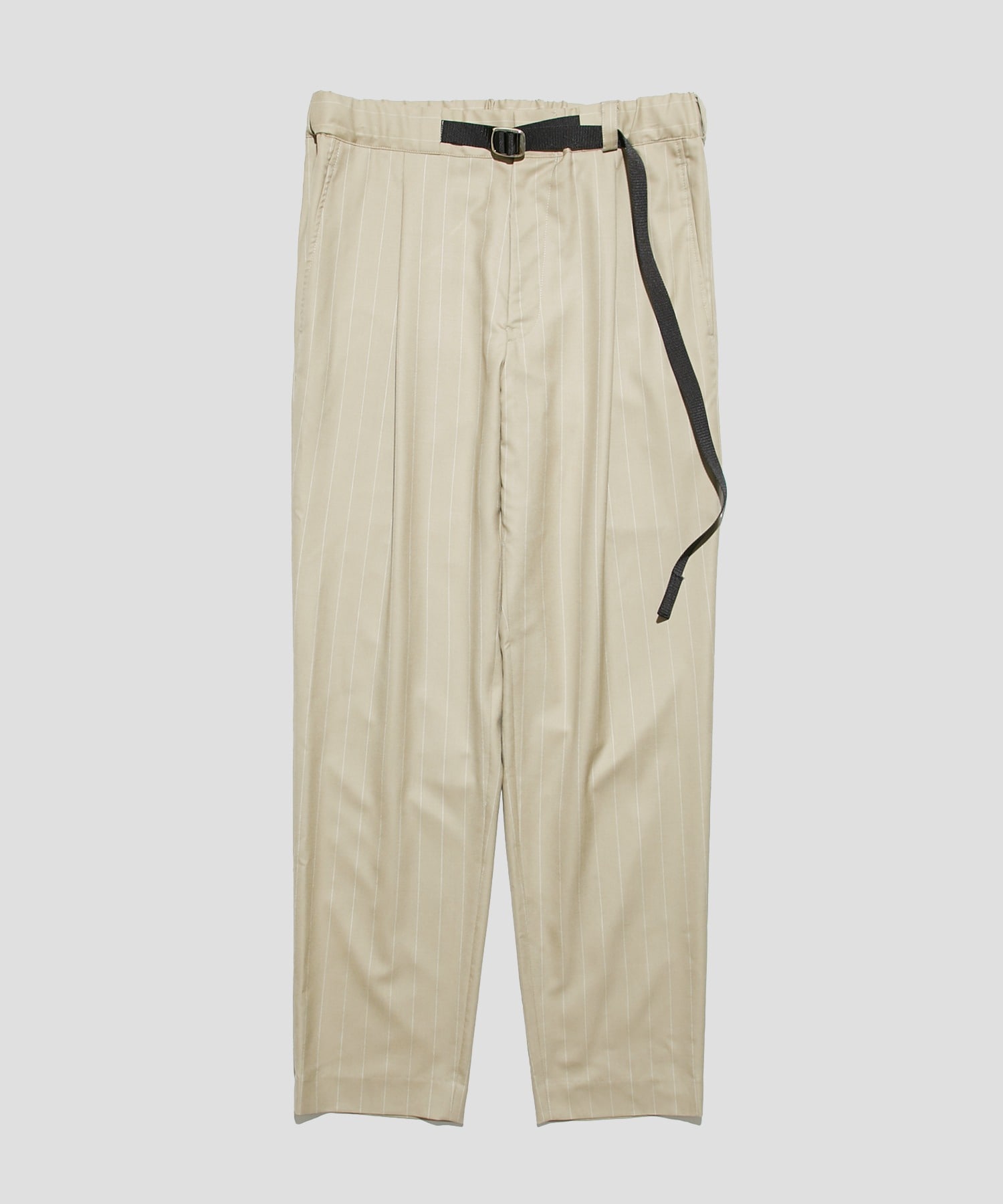 Tape Belt Slim Tapered Pants