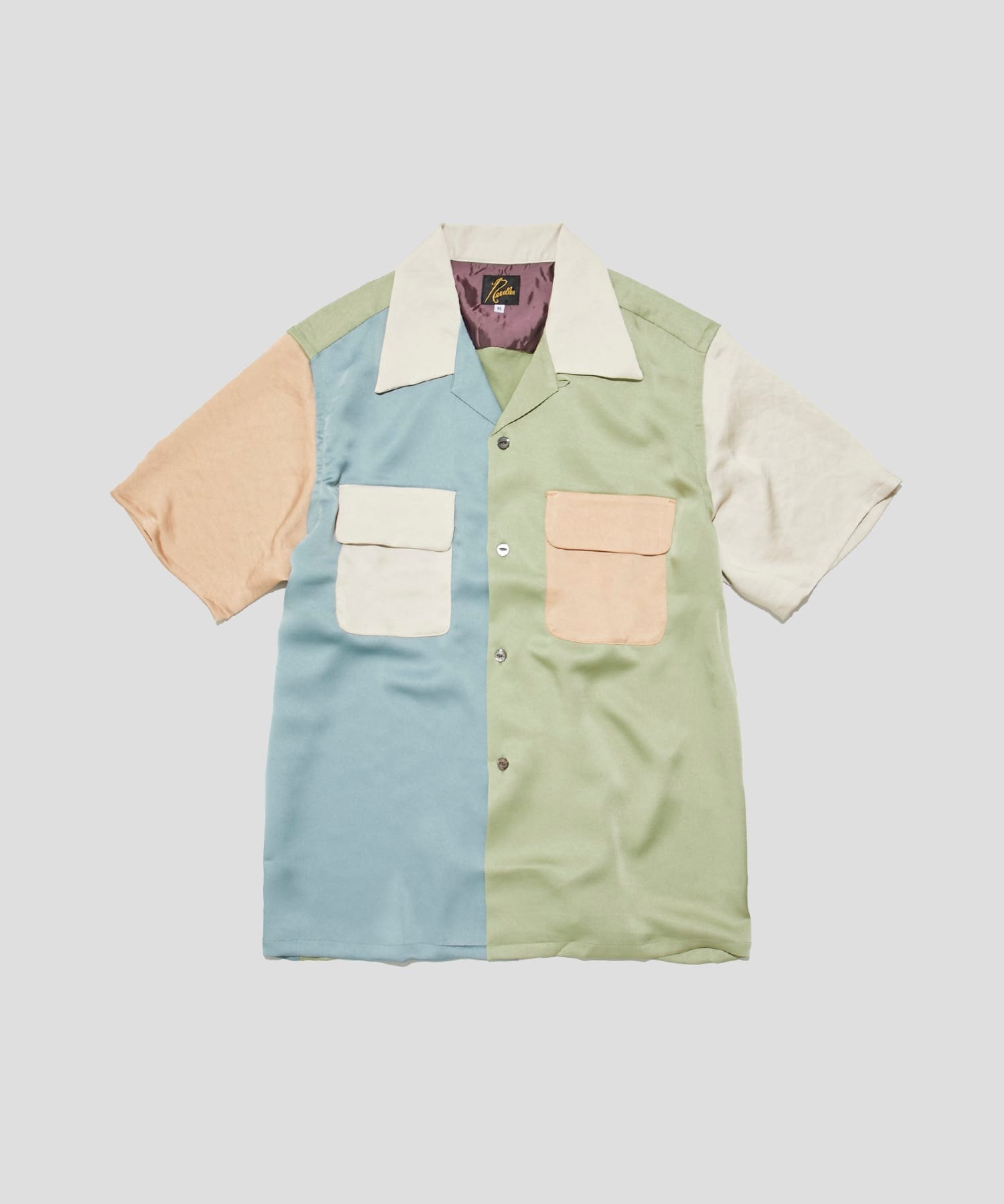 S/S Classic Shirt - Poly Sateen / Light Tone