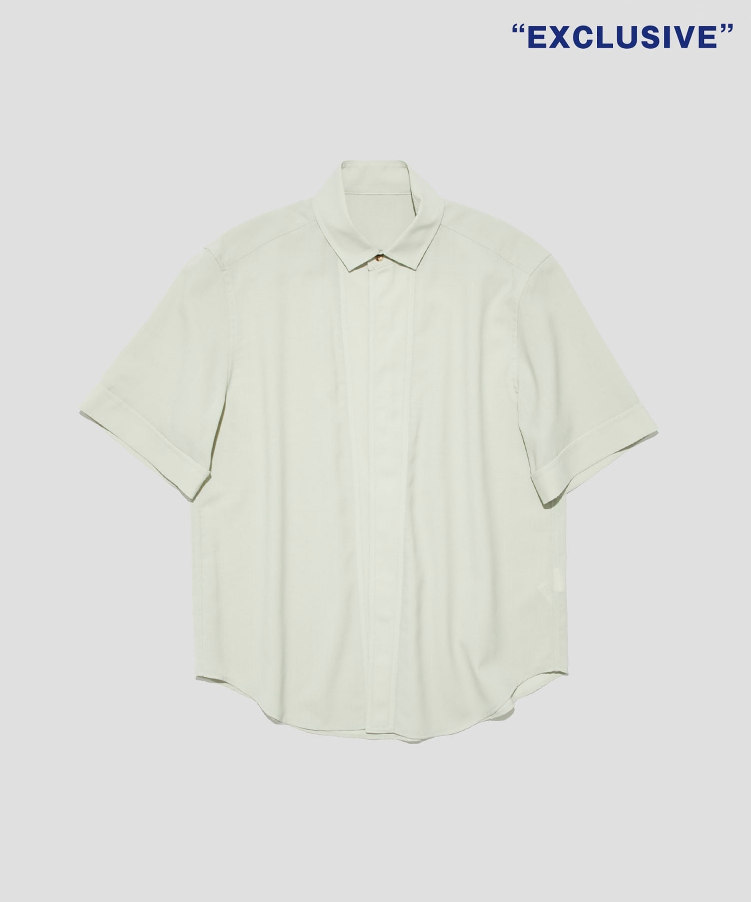 EX. FLY FRONT SHORT-SLEEVED SHIRT