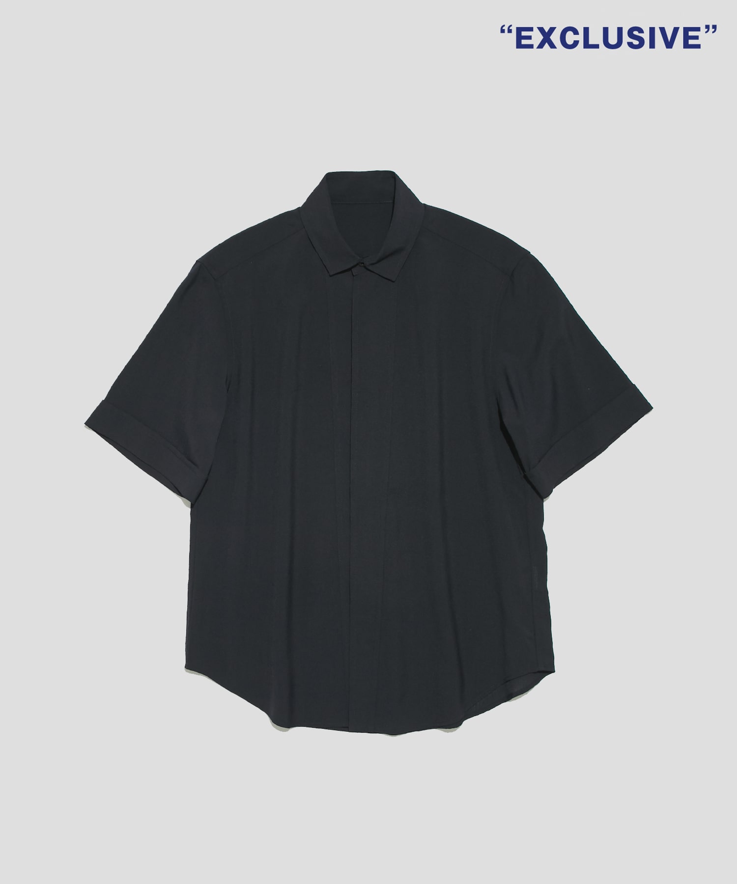EX. FLY FRONT SHORT-SLEEVED SHIRT