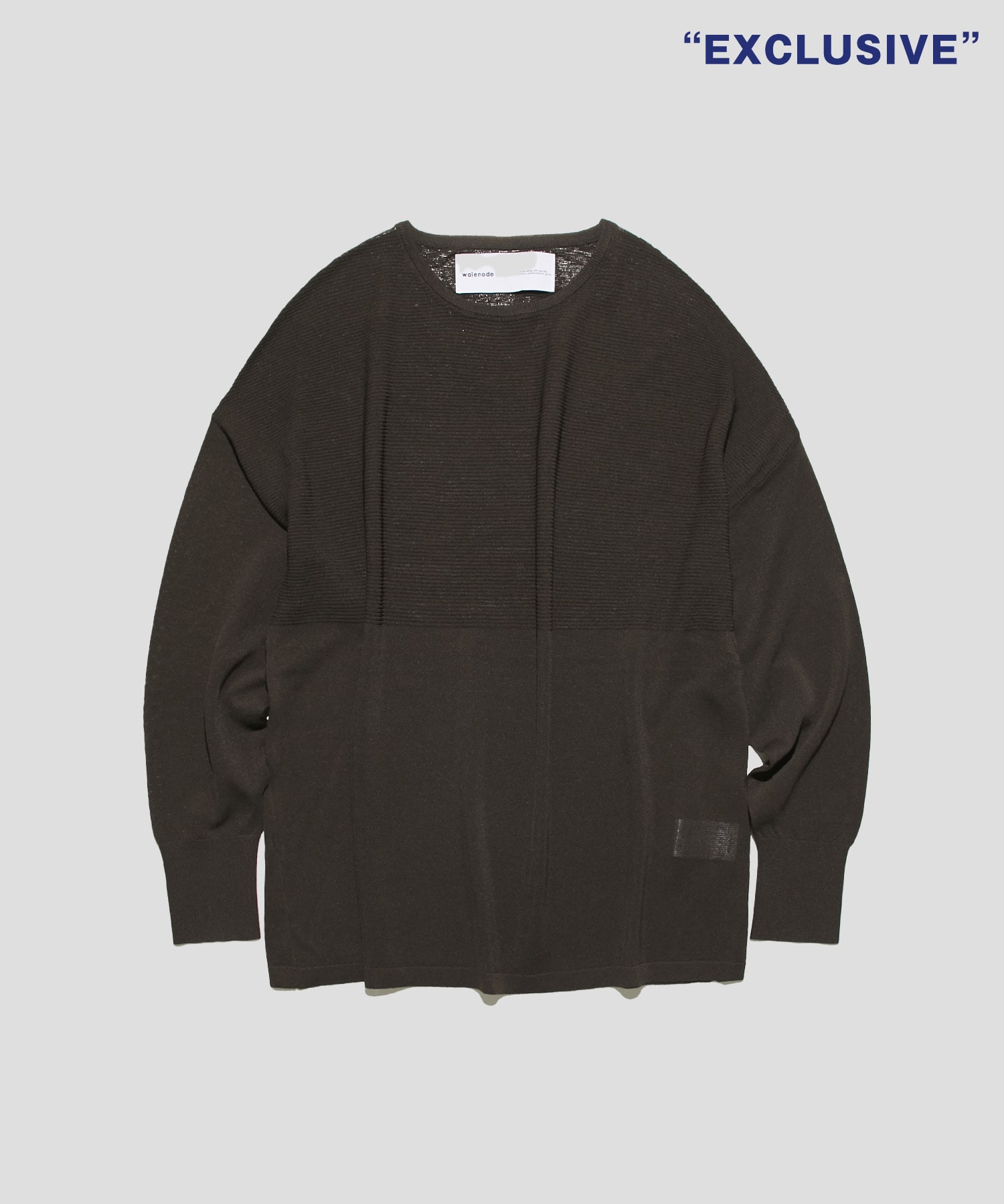 EX.Recycling PP Garter sweater