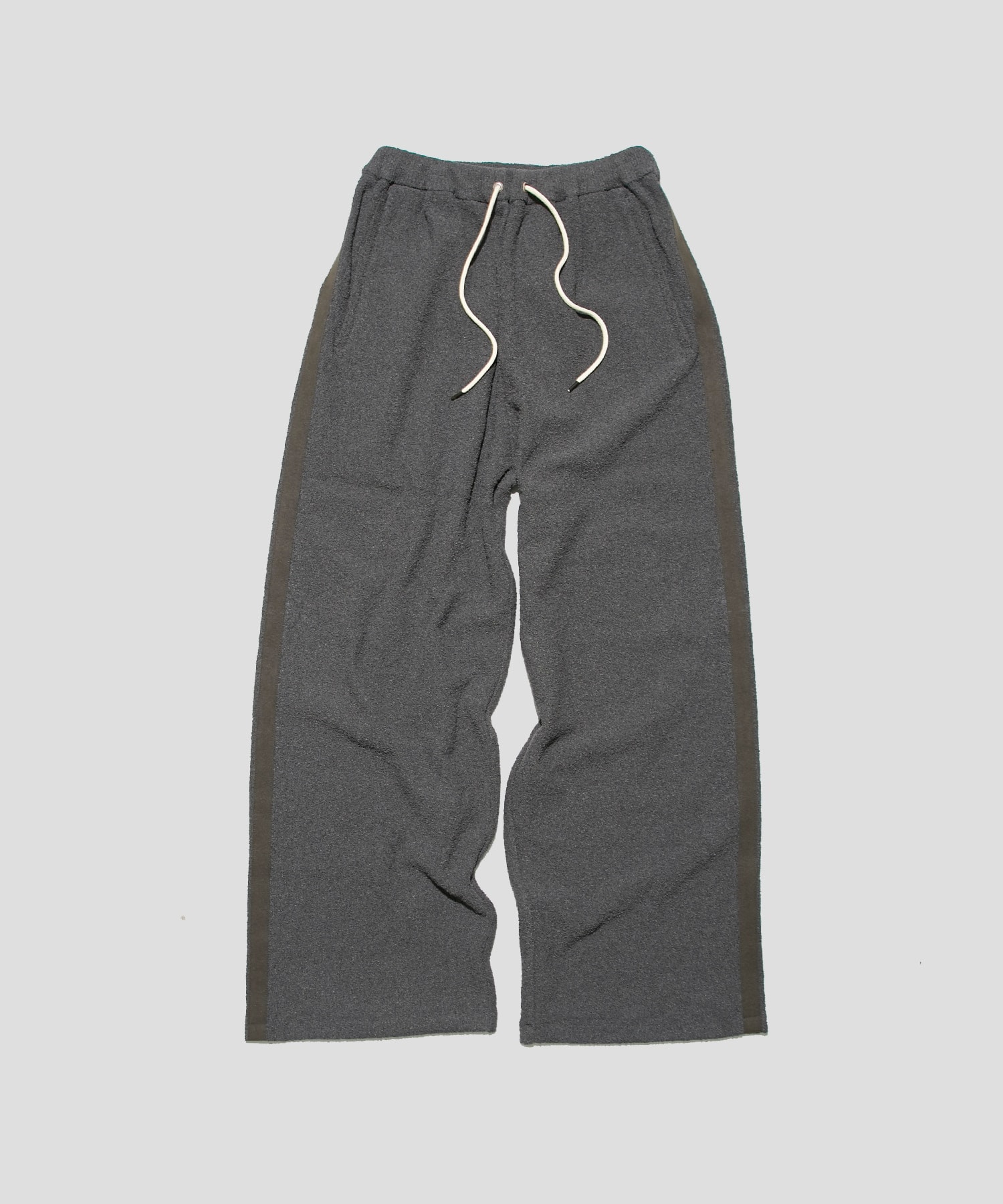 Paper boucle stretch Straight pants
