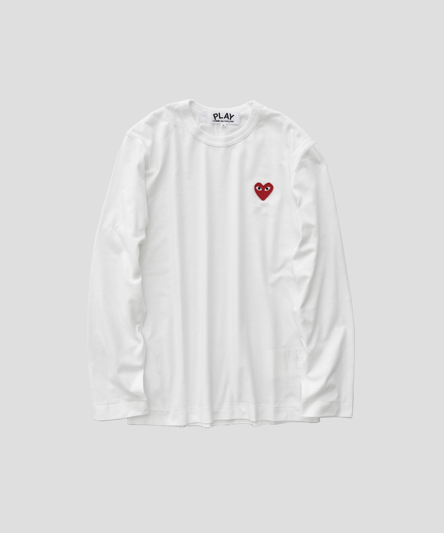 AZ-T118-051 PLAY L/S T-SHIRT RED HEART