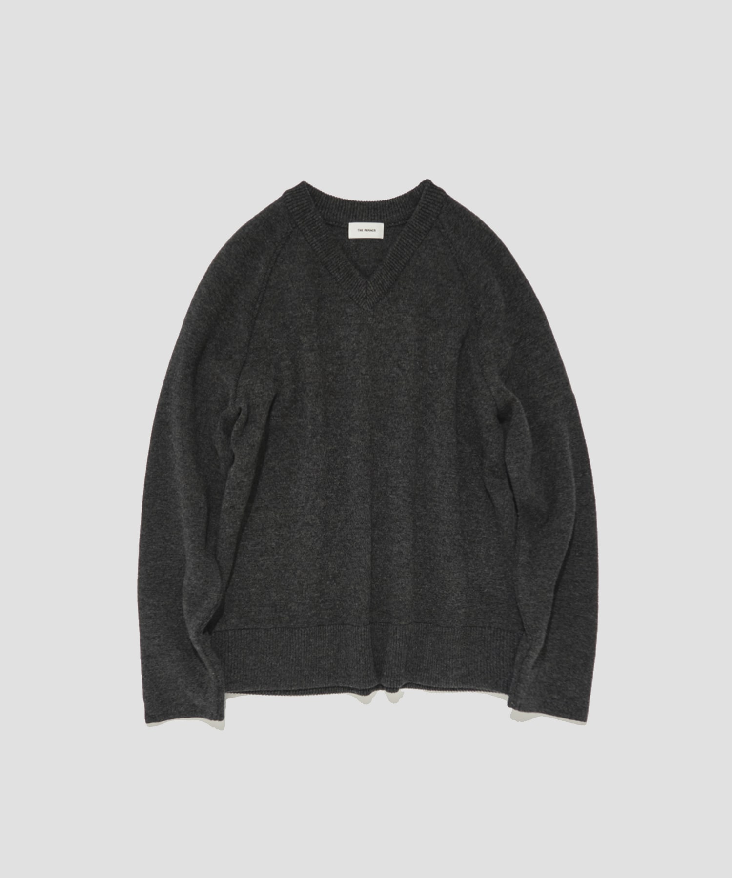 RAGLAN V NECK PO KNIT