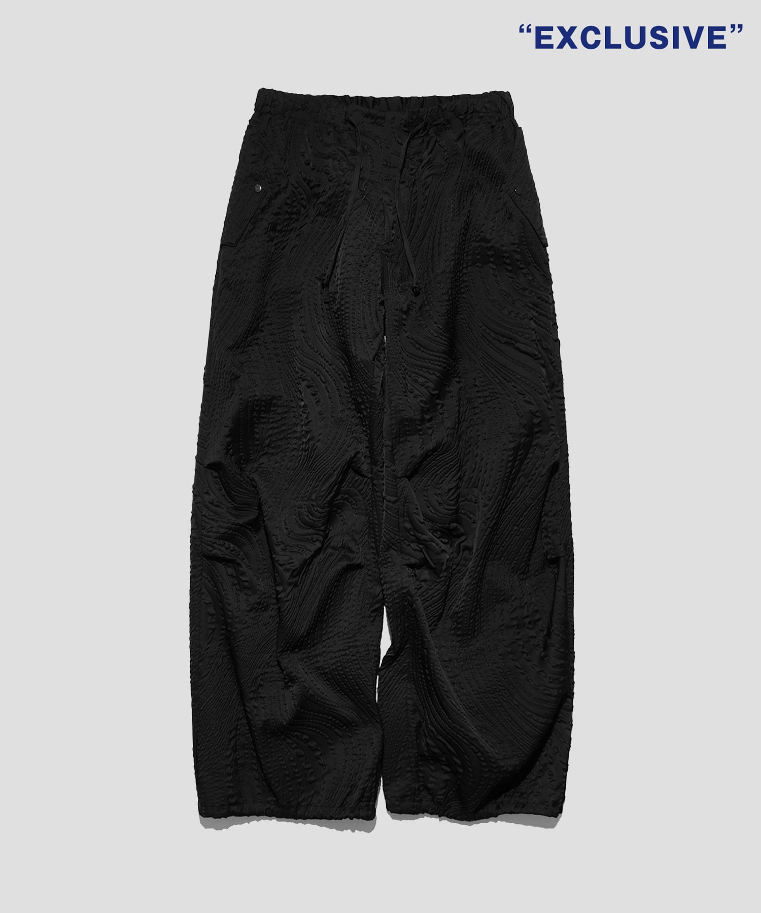EX.SHRINK QUILTING PARACHUTE PANTS