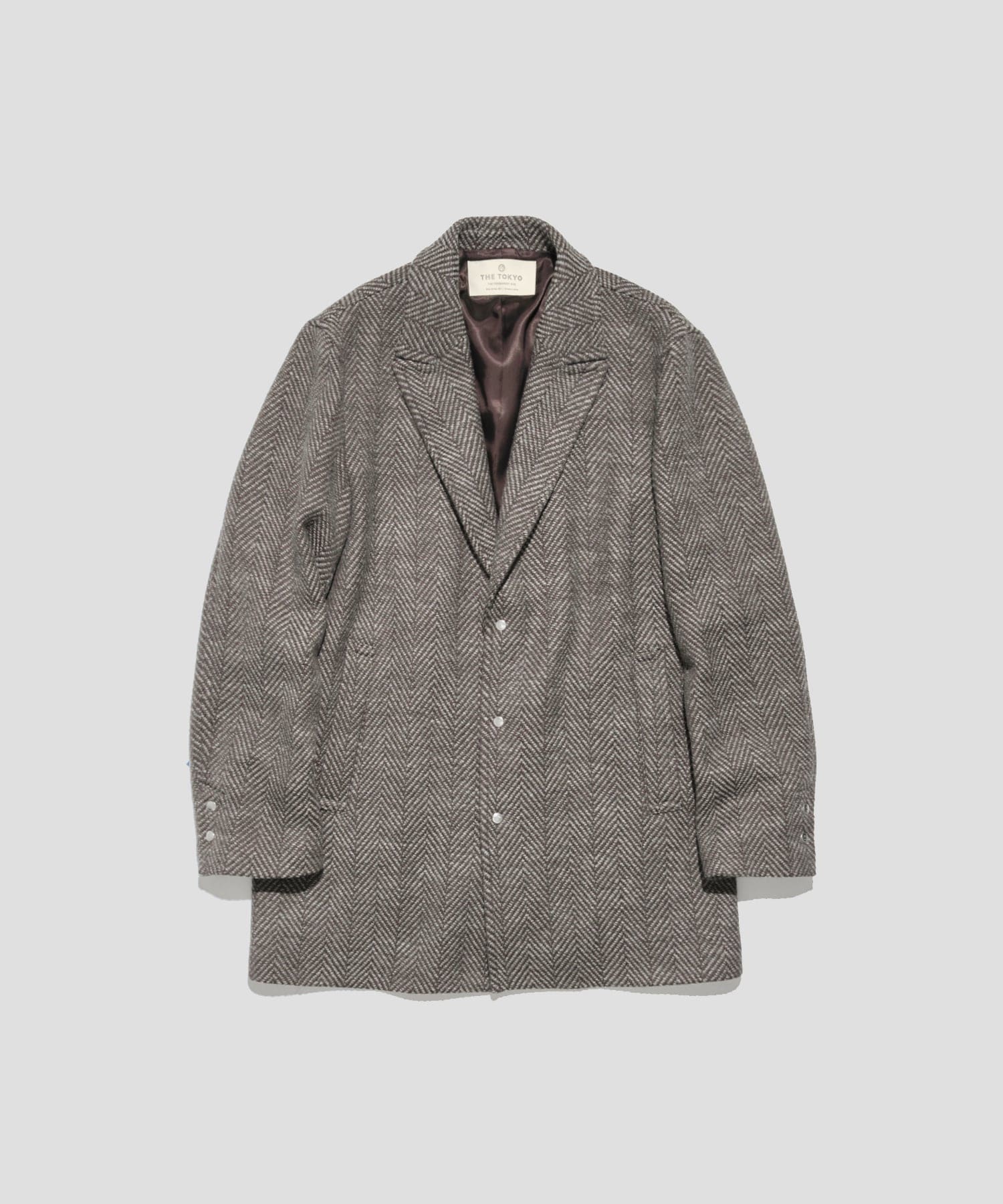 Airy Tweed Short Coat
