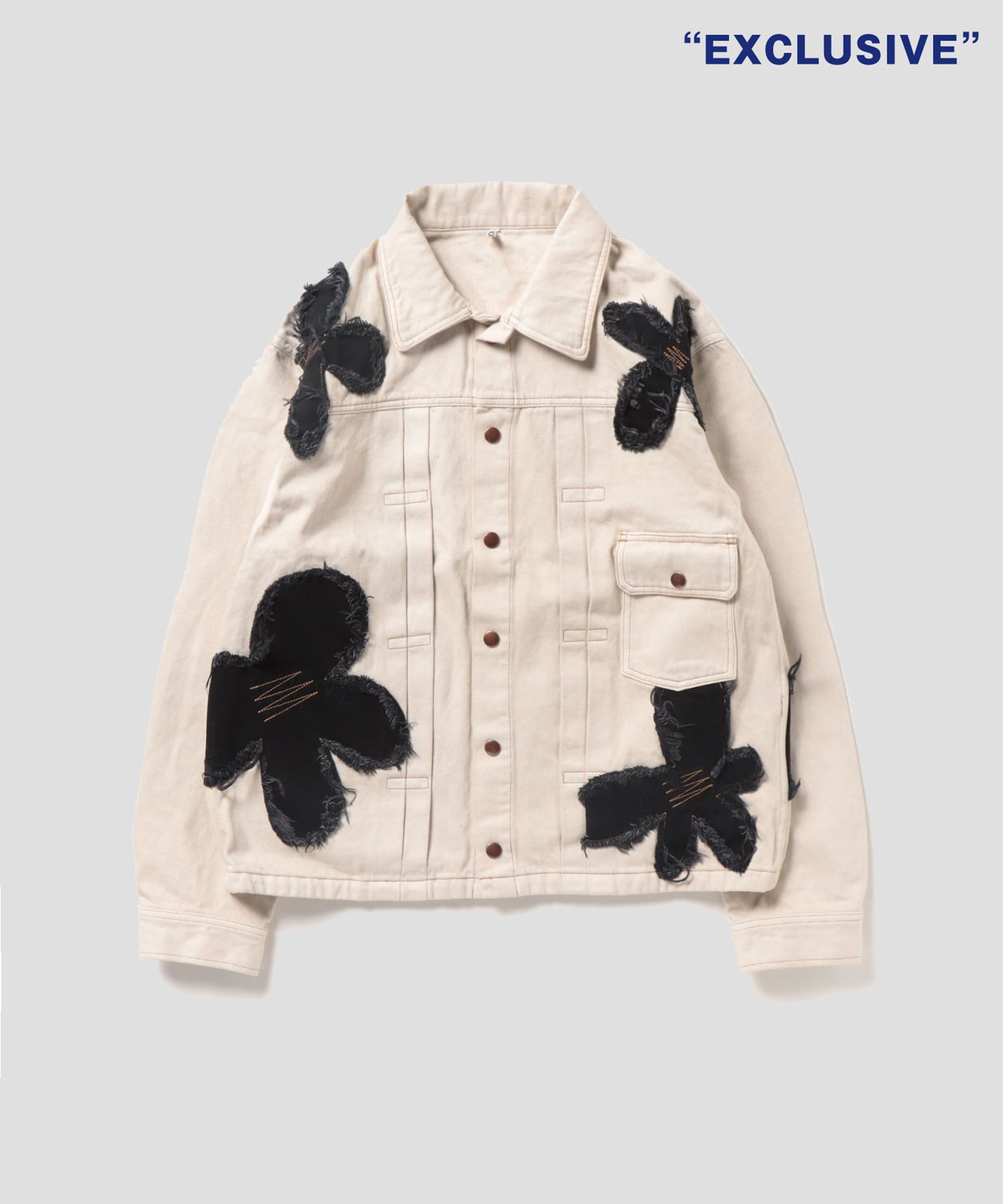 EX. Flower pattern jacket