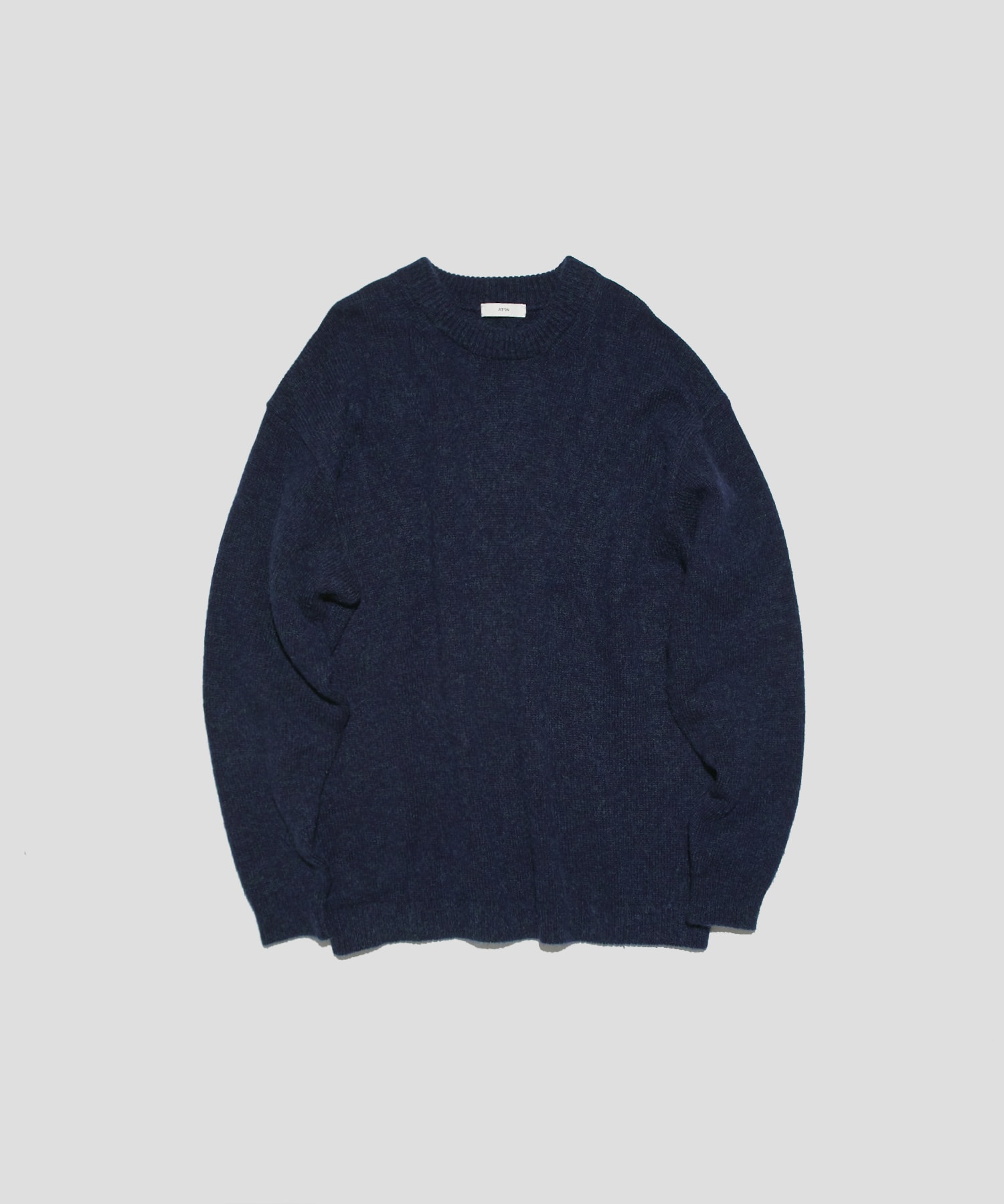 WOOL MOHAIR CREWNECK SWEATER