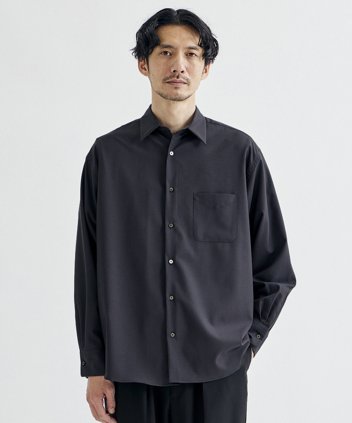 ORGANIC WOOL COMFORT FIT SHIRT