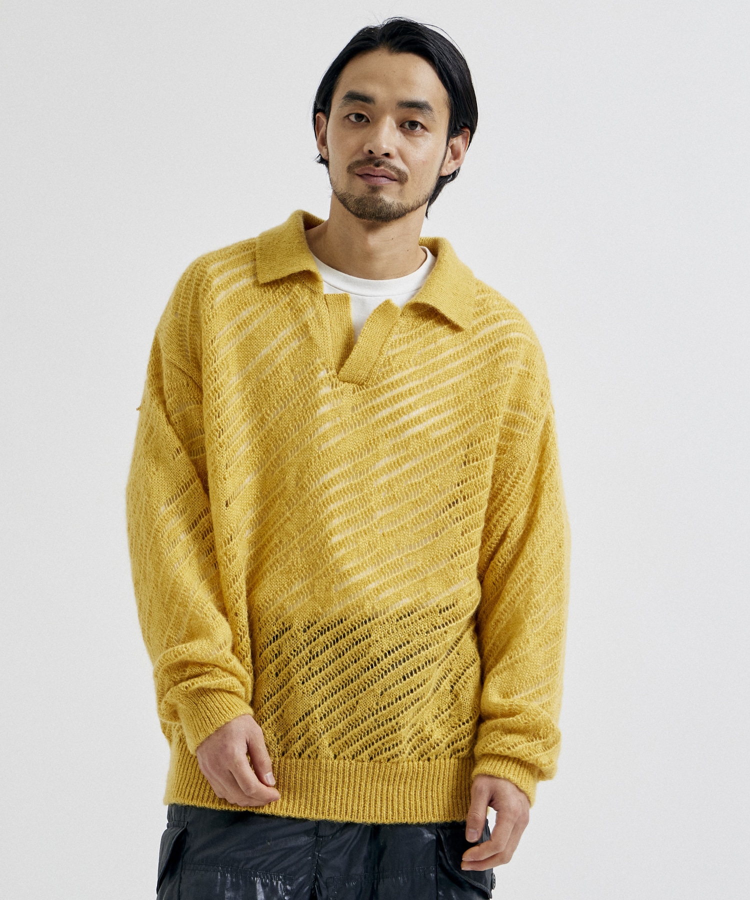 SILK MOHAIR PULLOVER SWEATER