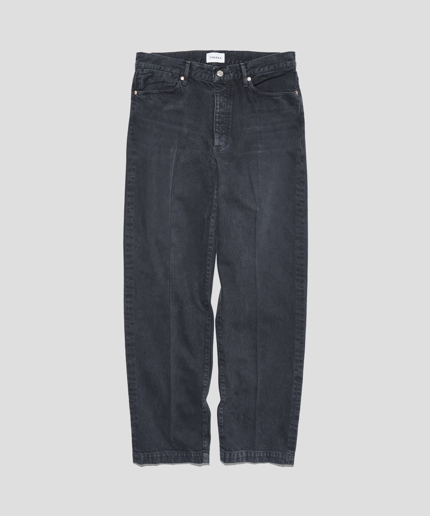 EX.THE JEAN TROUSERS FADE BLACK