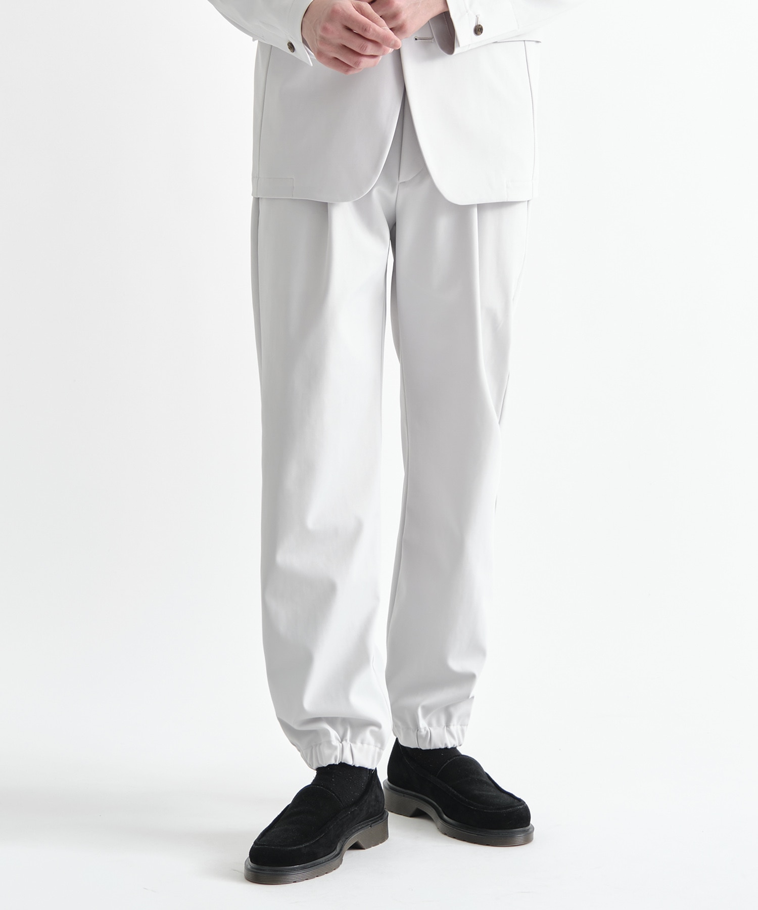 Washable High Function Jersey Easy Pants