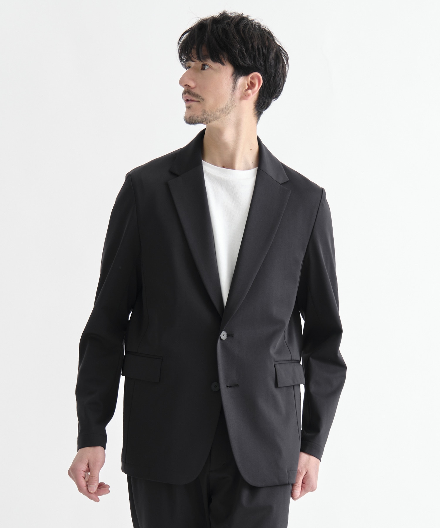 Washable High Function Jersey Shape Jacket