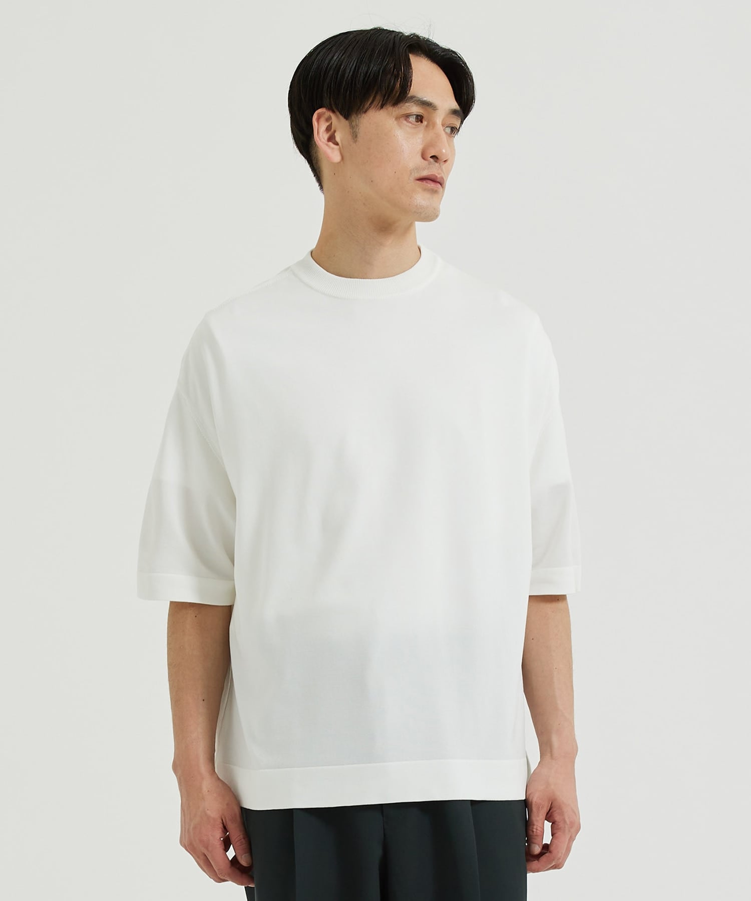 OVER SIZE S/S PO KNIT