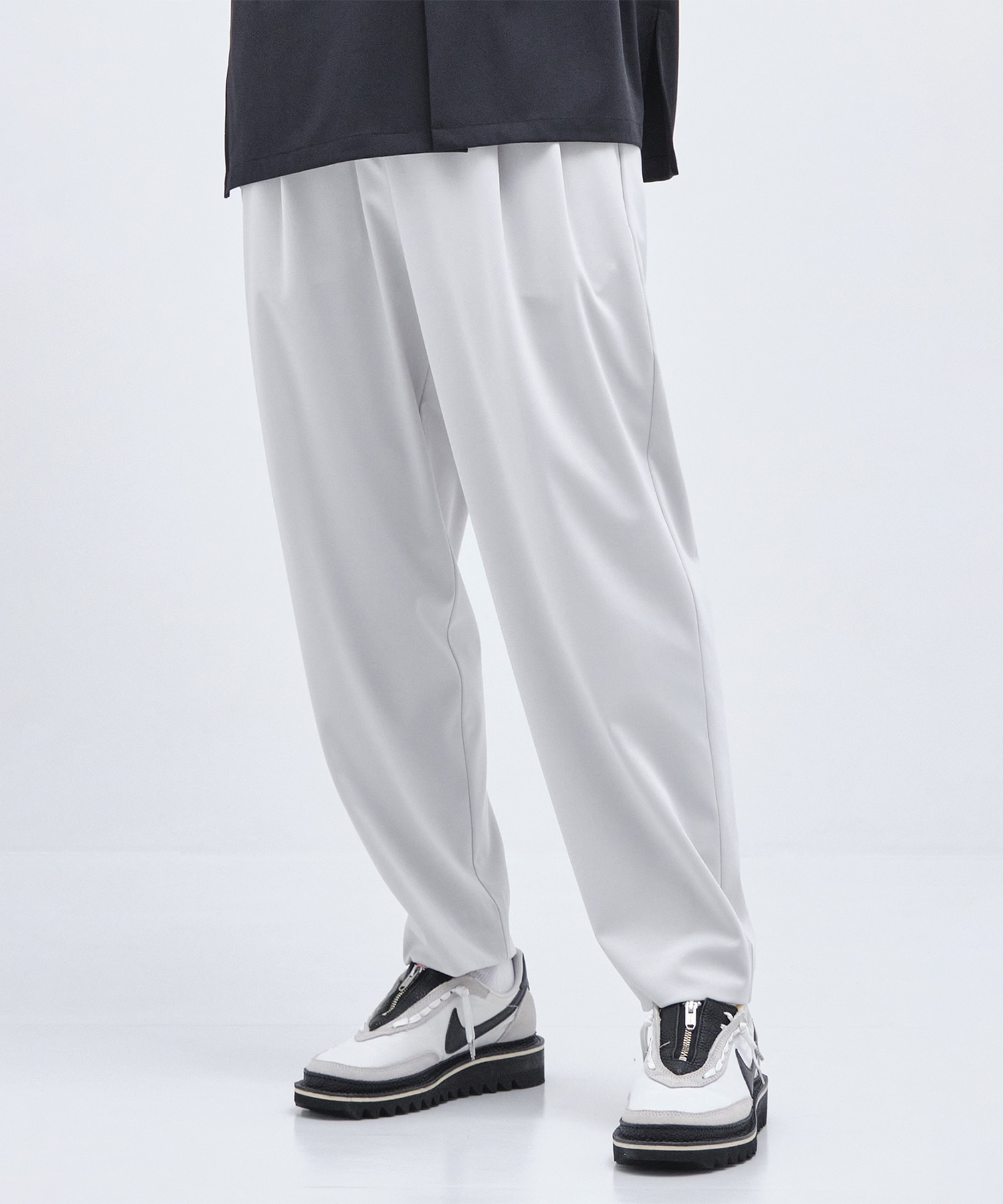 Ultra Right Washable High Function Jersey Wide Tapered Pants