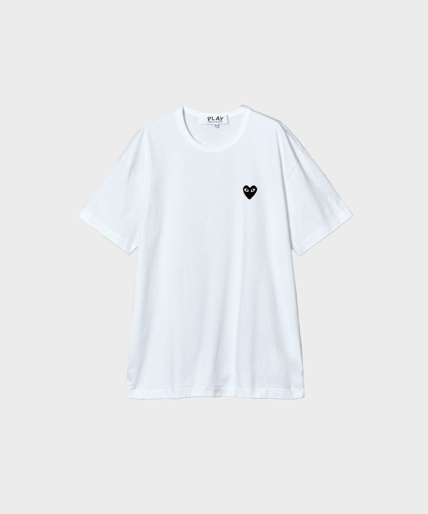 AX-T064-051 T-SHIRT BLACKBLACK HEART