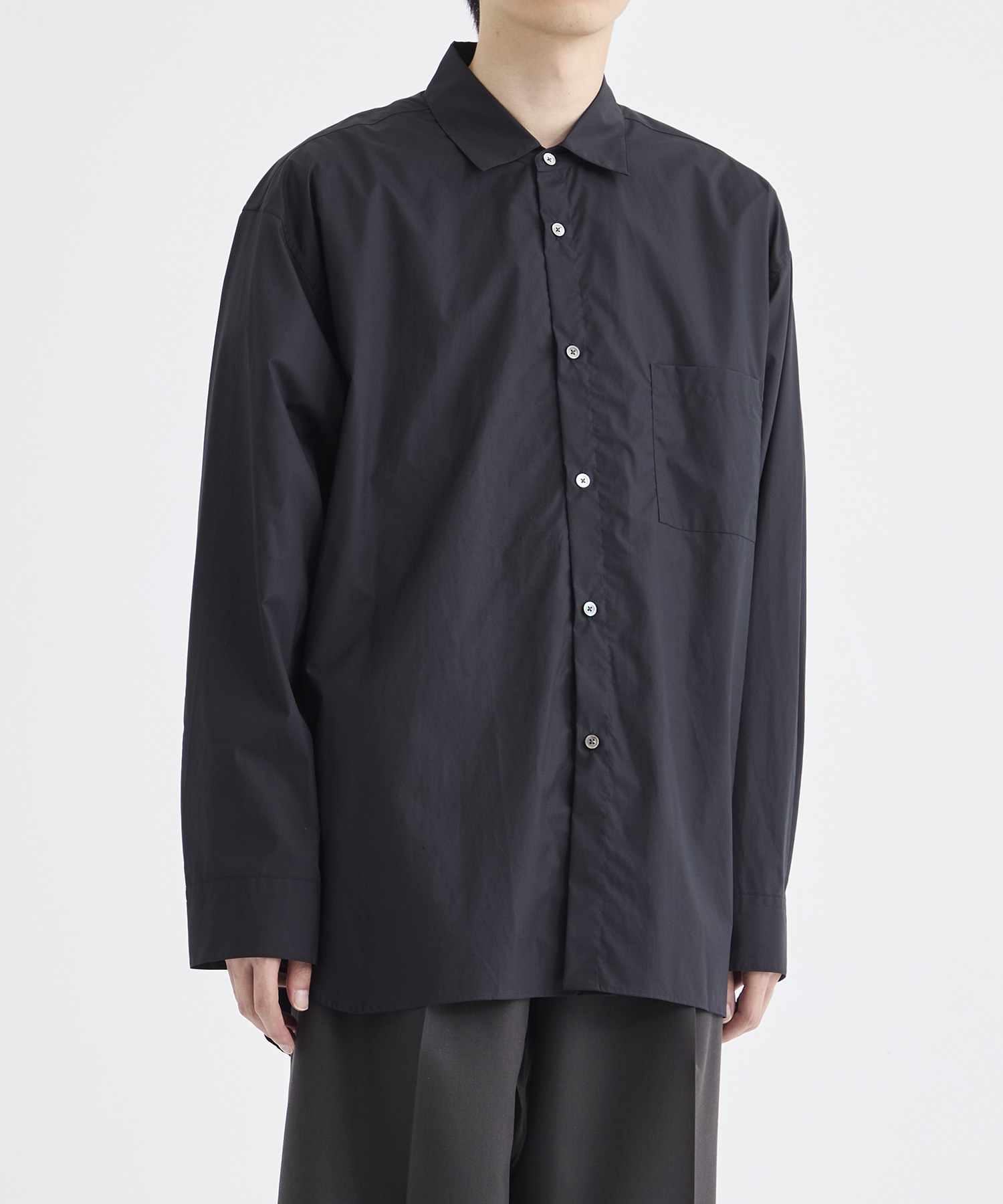 OVERSIZE DOWN PAT SHIRT