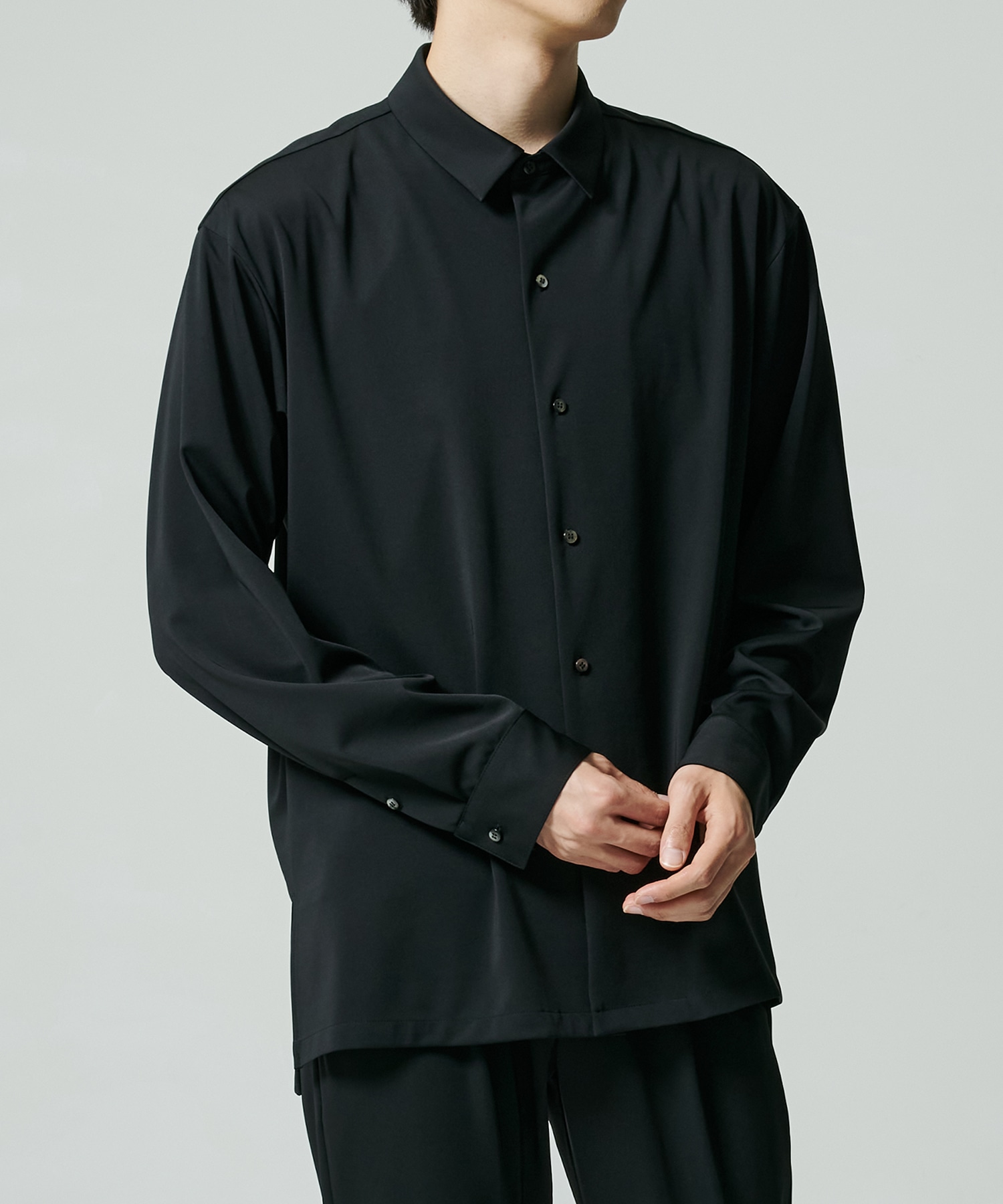 Light Matte Stretch Jersey L/S Shirt