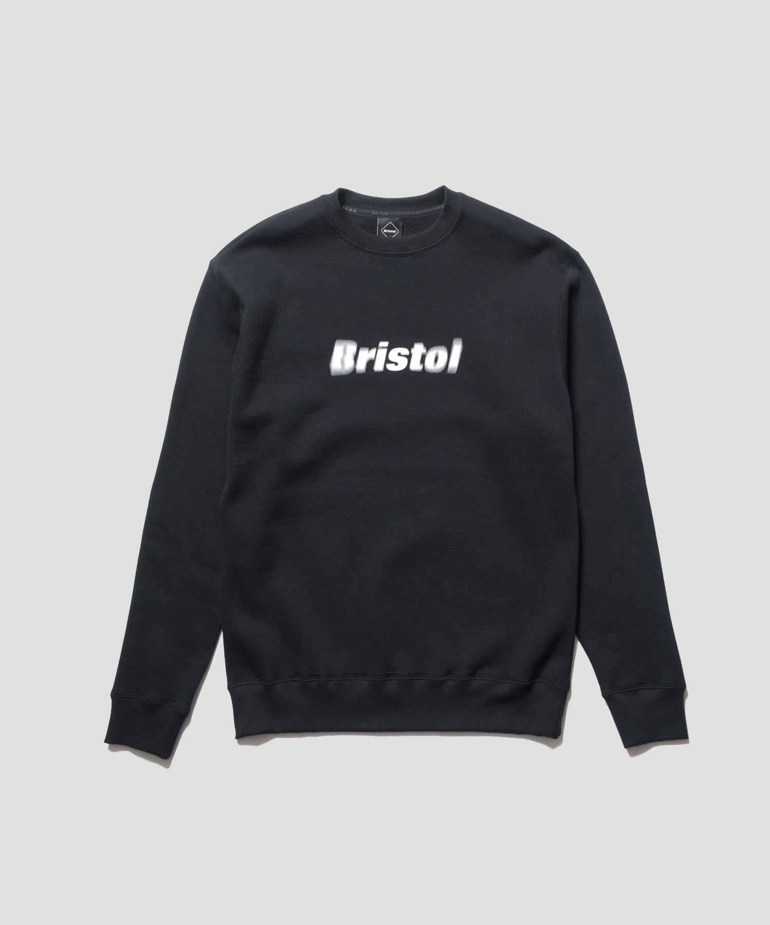 BLURRED LOGO CREWNECK SWEAT PO