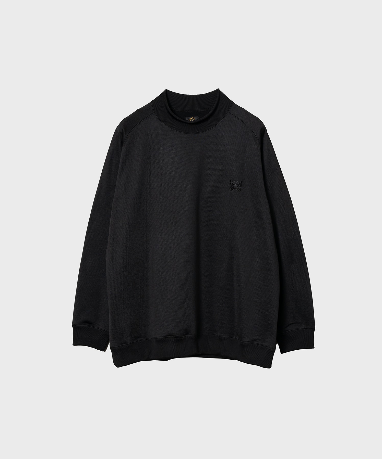 L/S Mock Neck Tee - C/PE Bright Jersey