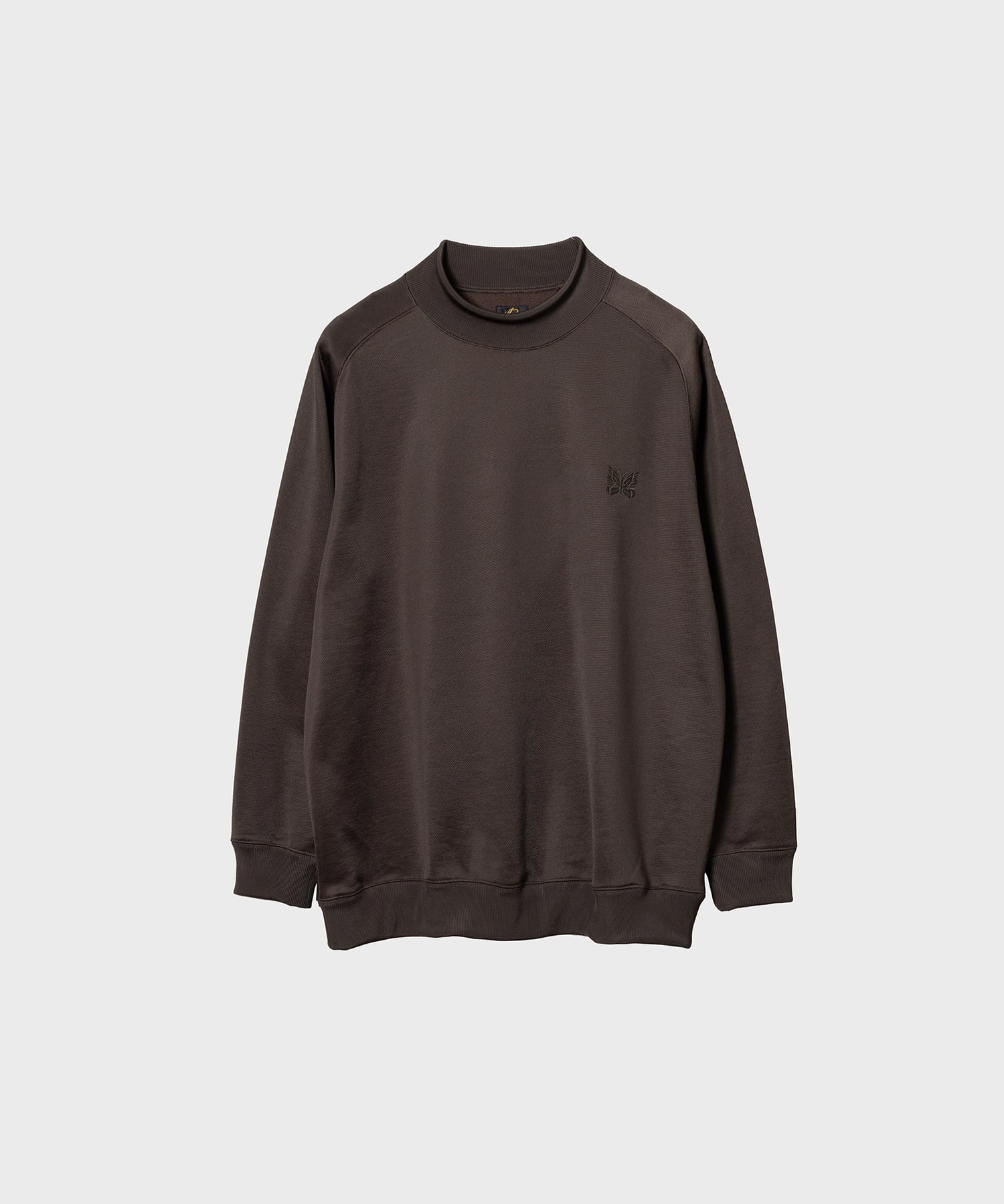 L/S Mock Neck Tee - C/PE Bright Jersey