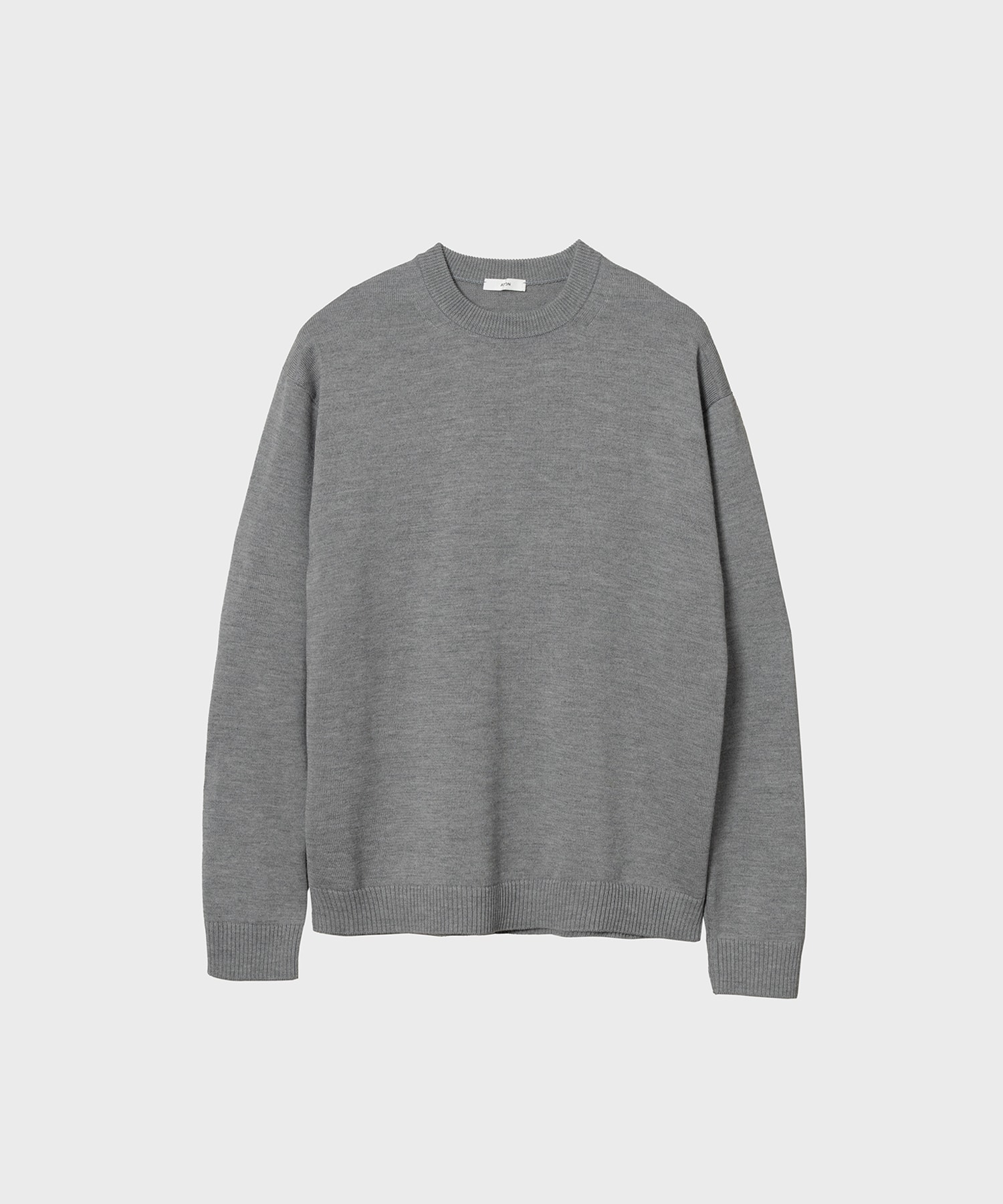 WOOL WASHI CRENECK SWEATER