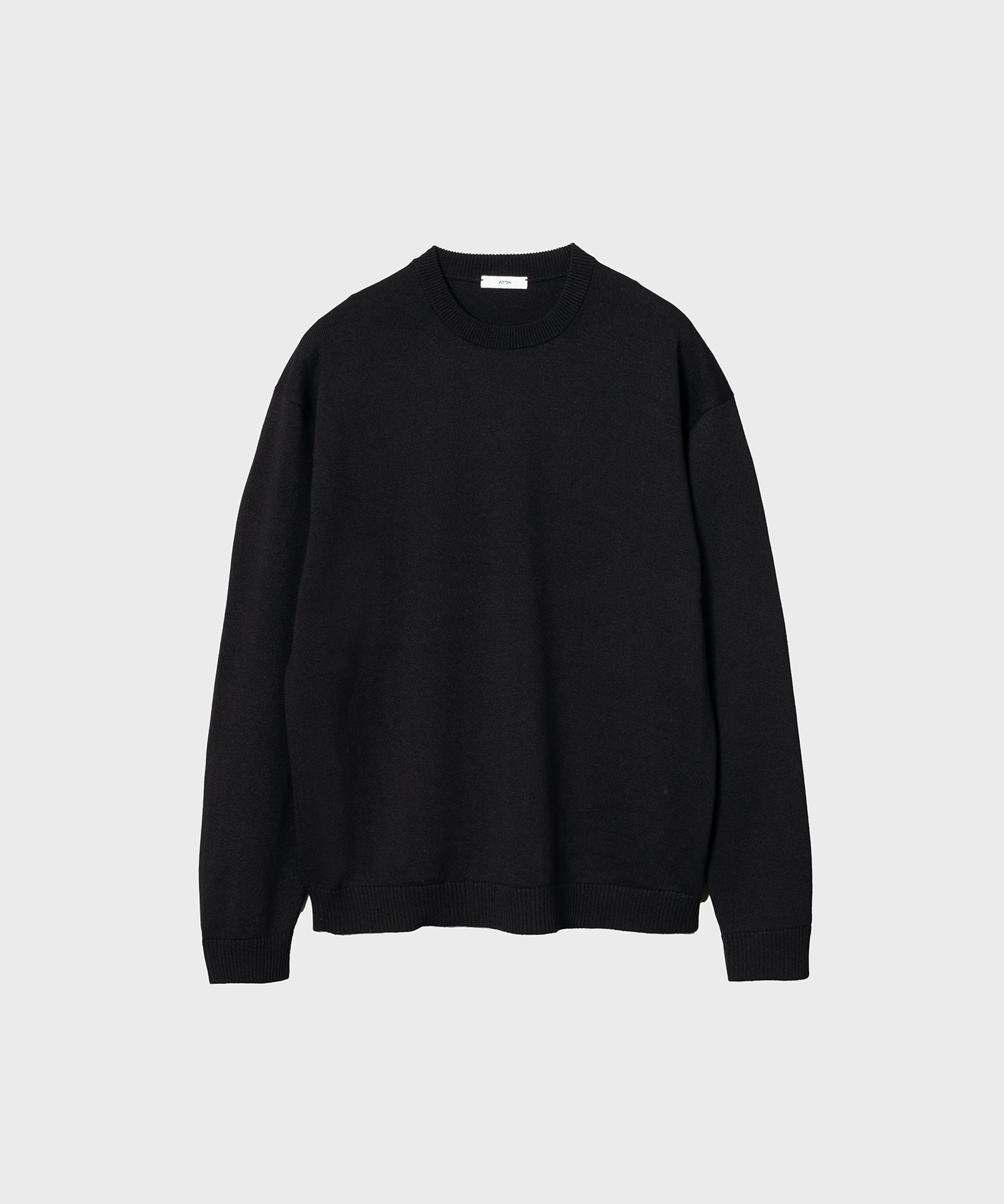 WOOL WASHI CRENECK SWEATER