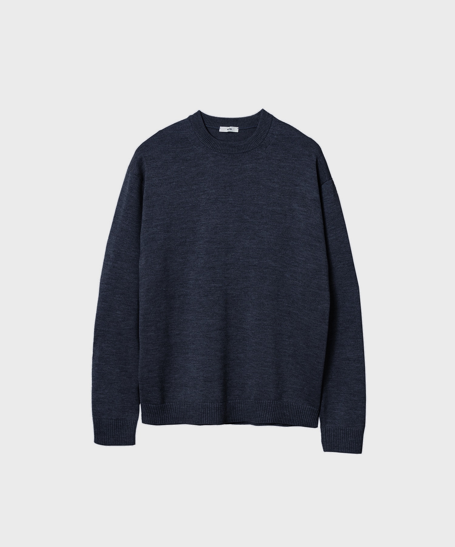 WOOL WASHI CRENECK SWEATER