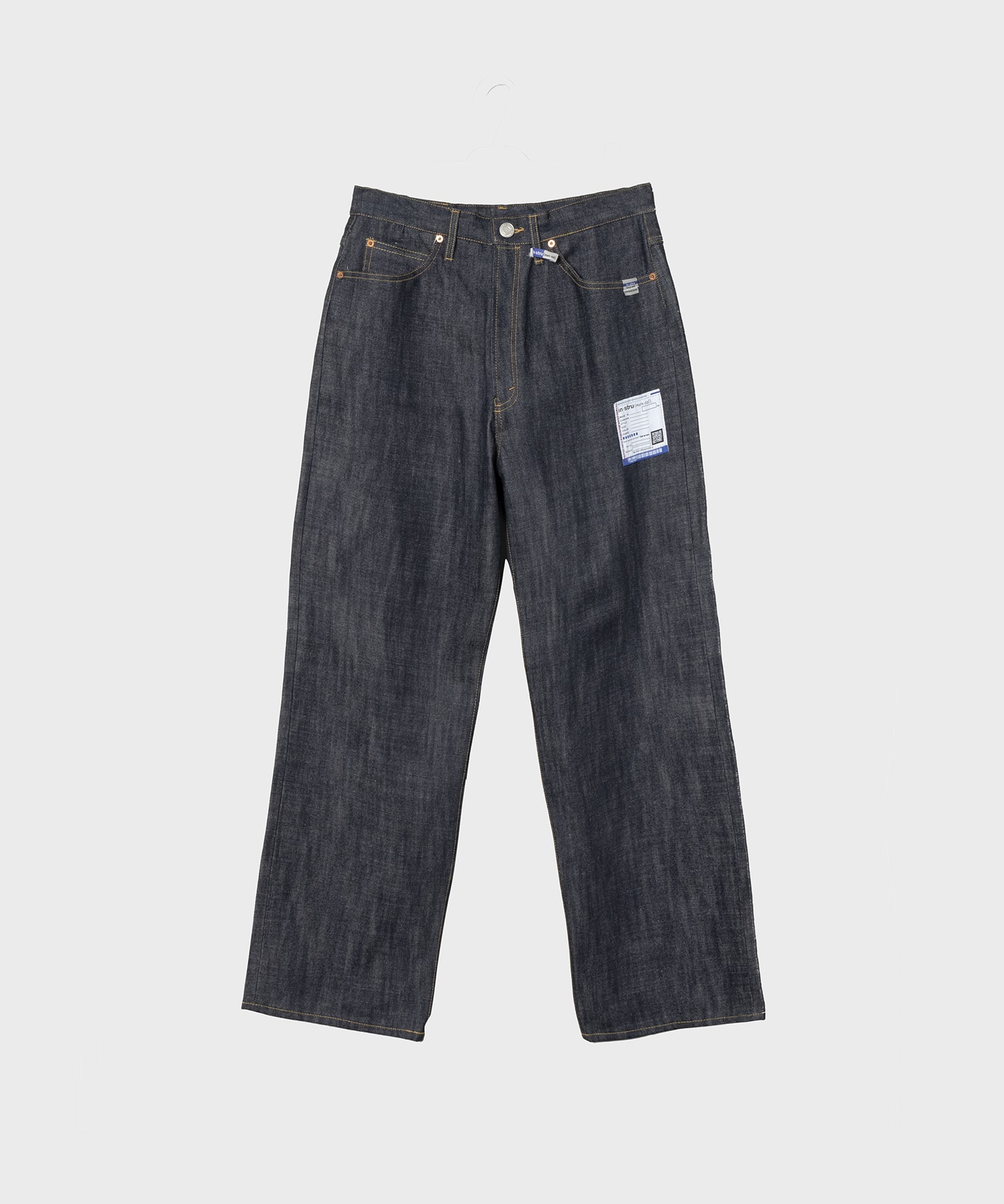 SELVAGE DENIM BAGGY PANTS