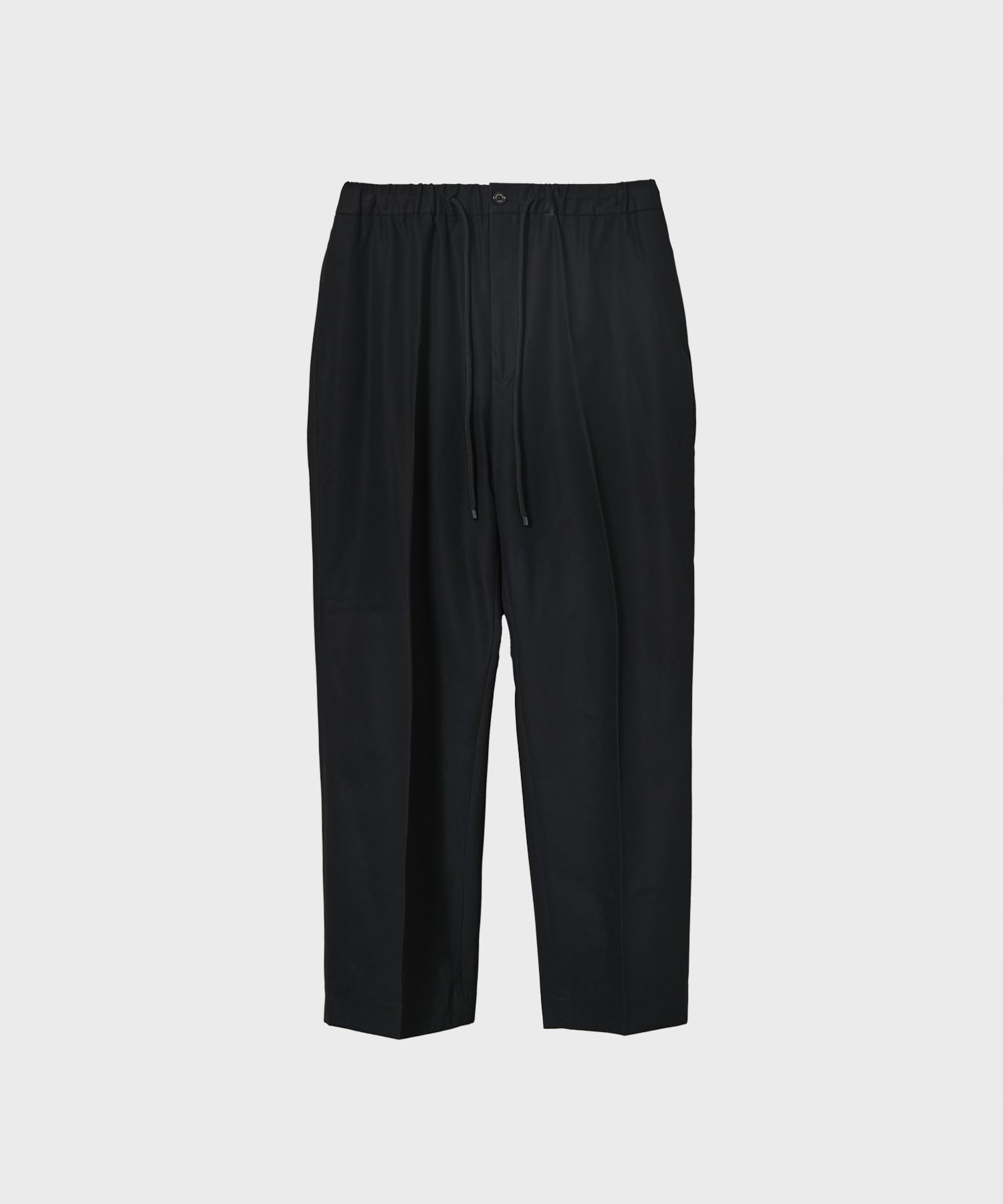 FLAT TAPERED EASY TROUSERS