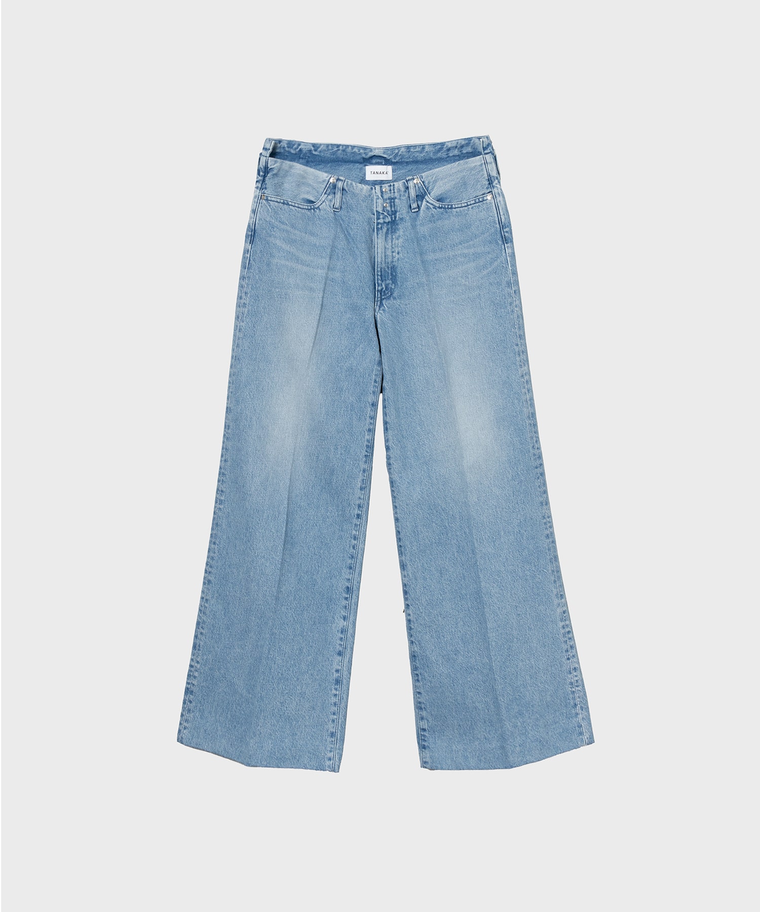 WIDE JEAN TROUSERS ASH BLEACH