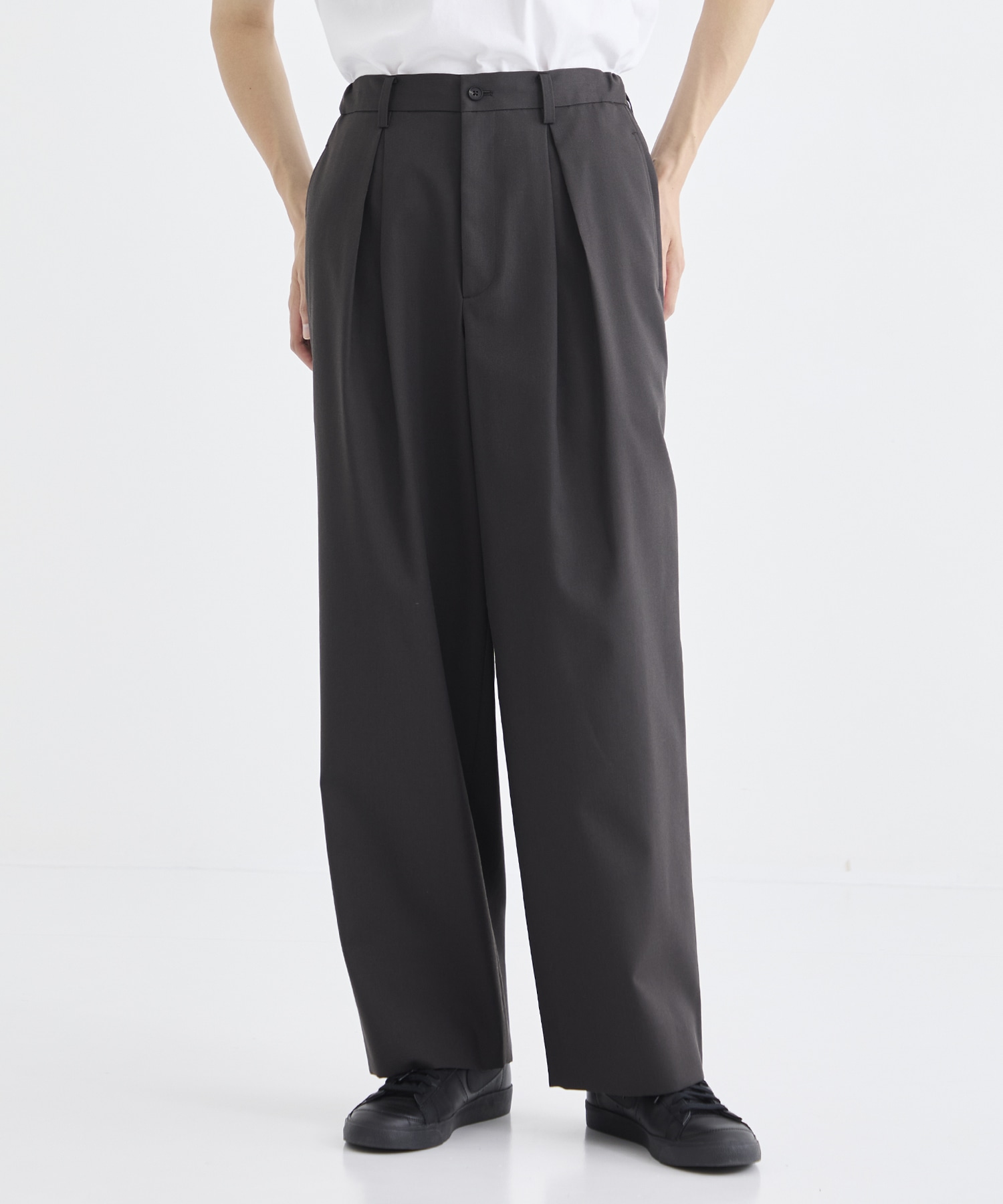 EASY WIDE TROUSERS