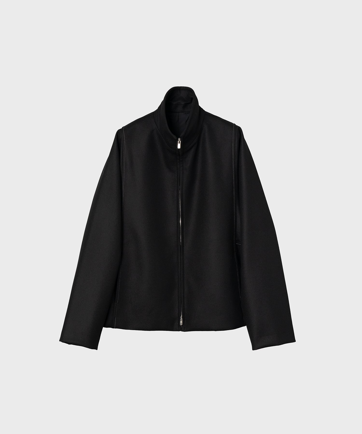 MODIFIED SLEEVE ZIP BLOUSON