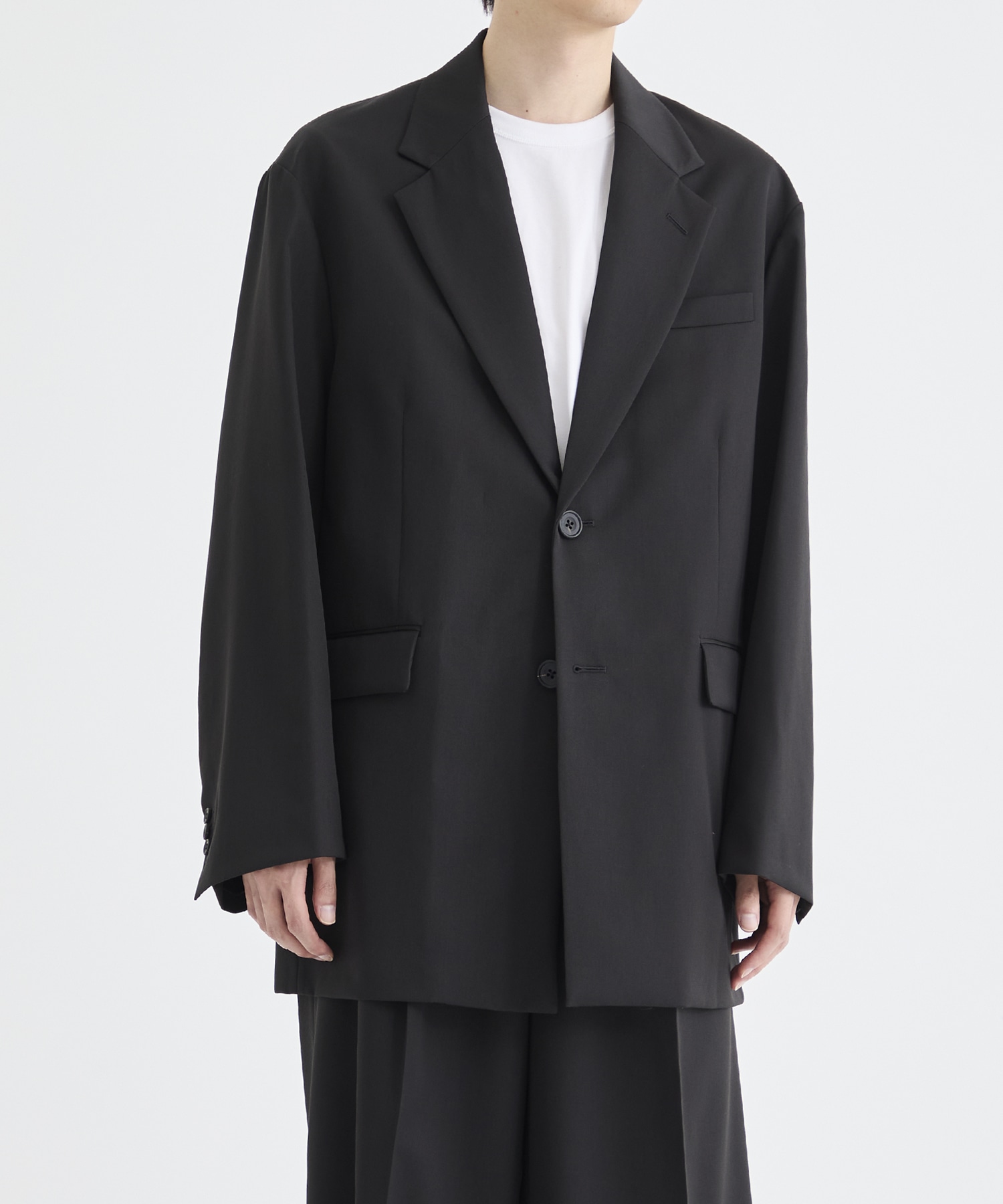 OVERSIZED SINGLE BREASTED LONG JACKET