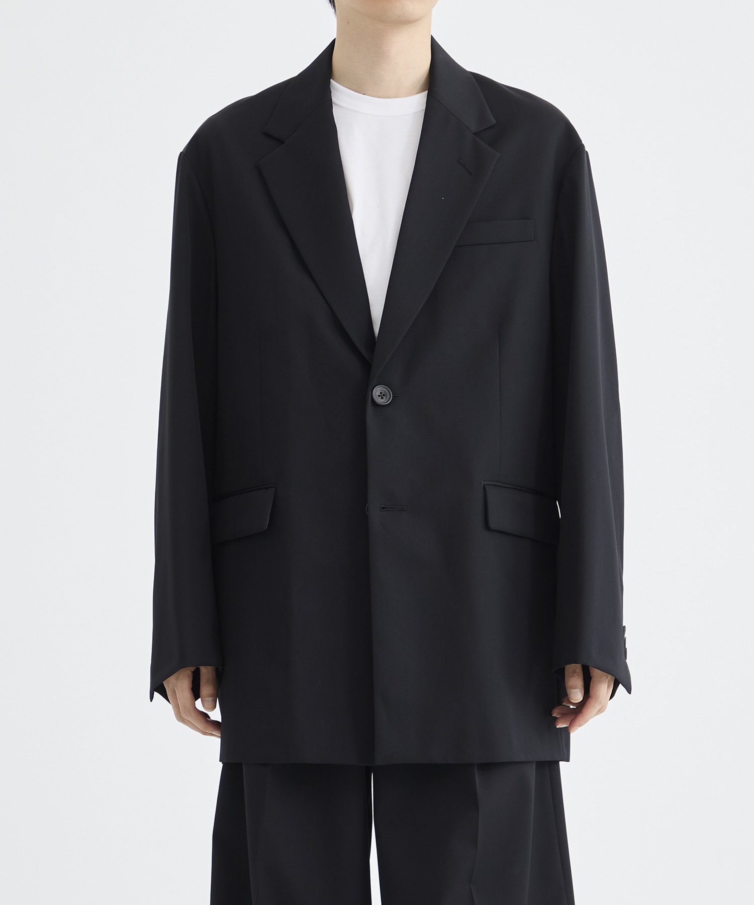 OVERSIZED SINGLE BREASTED LONG JACKET