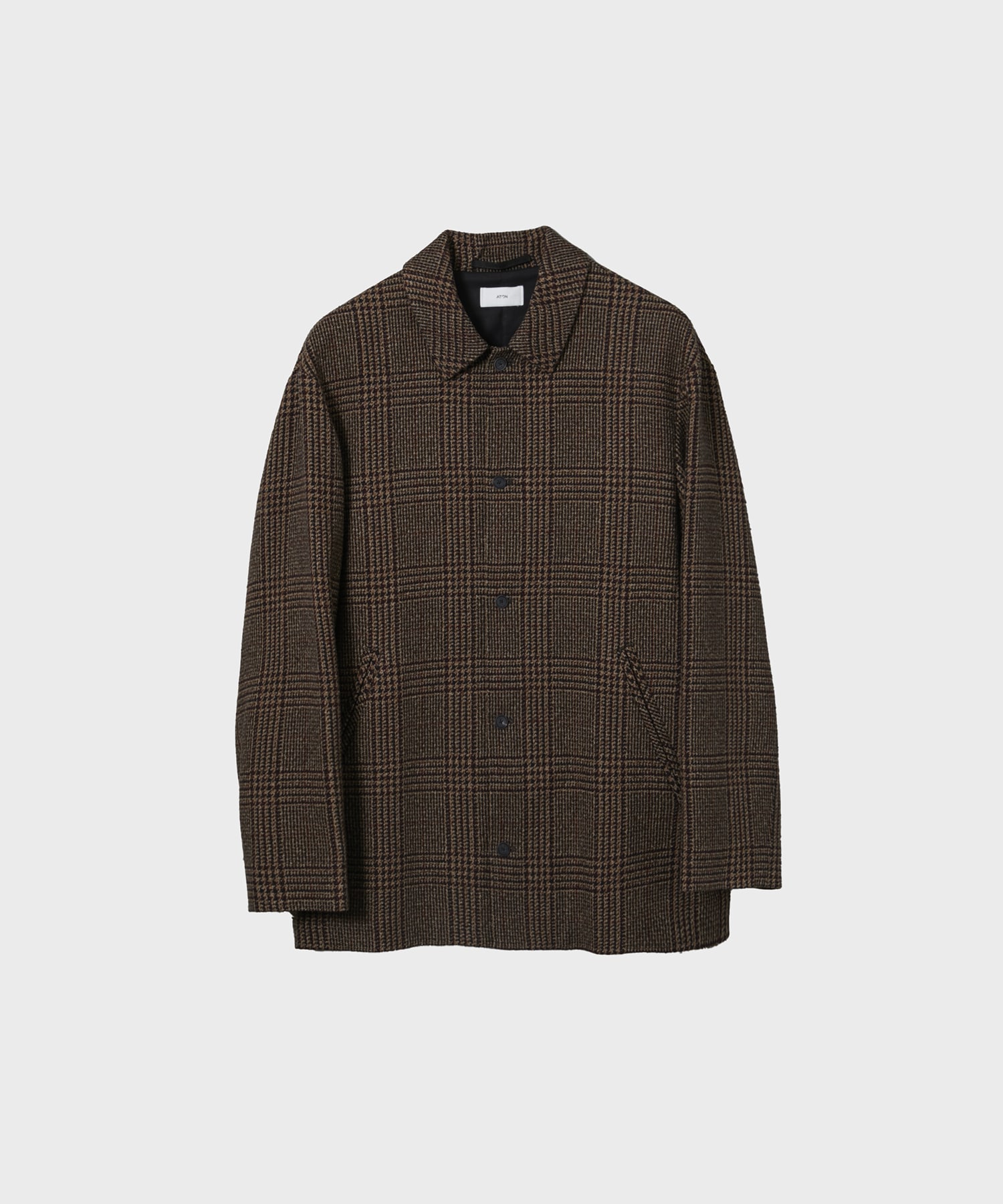 SILK TWEED SHIRT JACKET